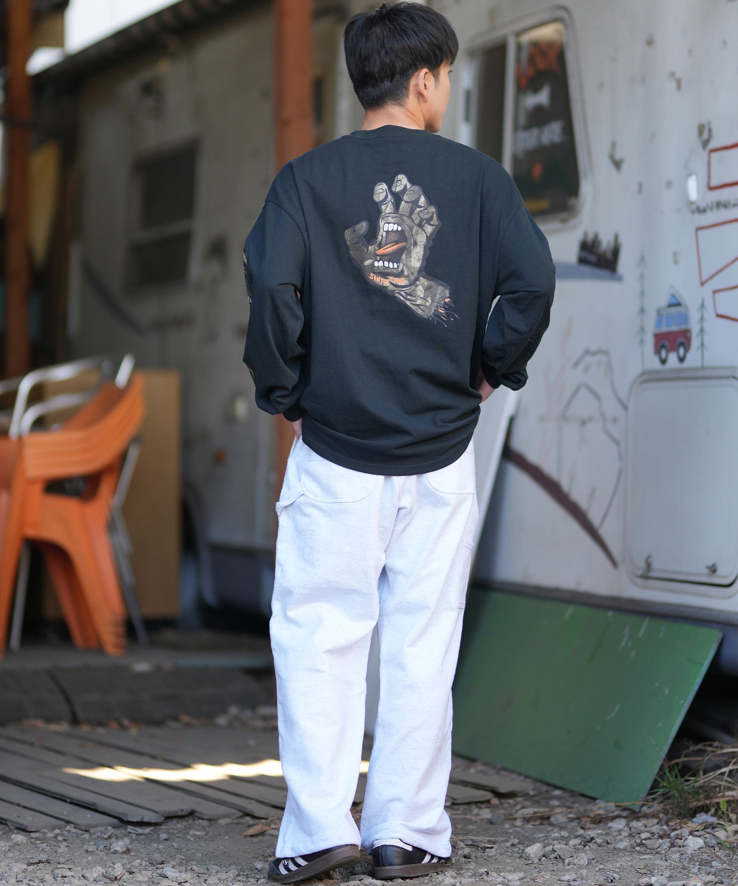 SANTA CRUZ サンタクルーズ 長袖 Tシャツ ロンT メンズ リアルツリー