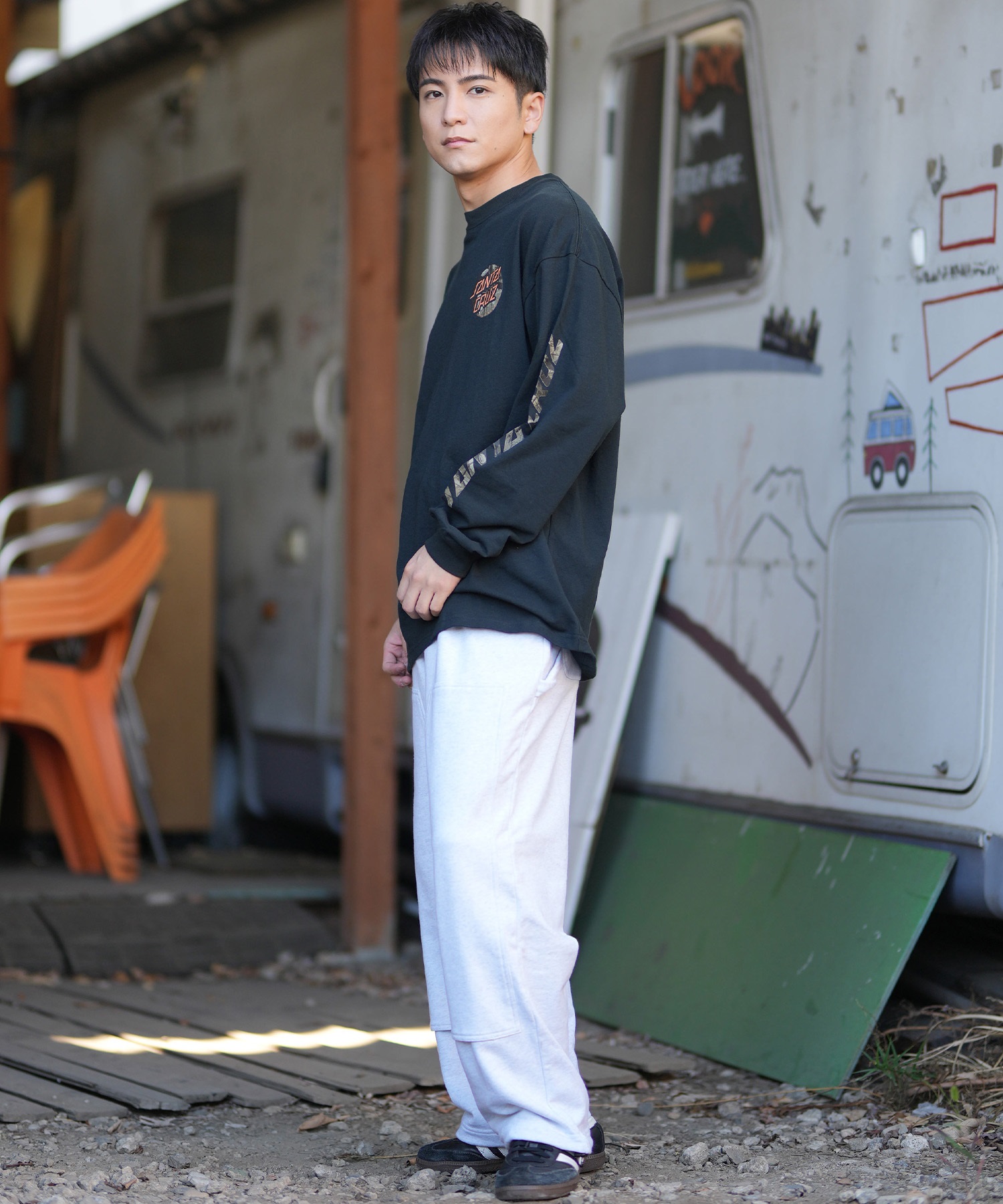 SANTA CRUZ サンタクルーズ 長袖 Tシャツ ロンT メンズ リアルツリー