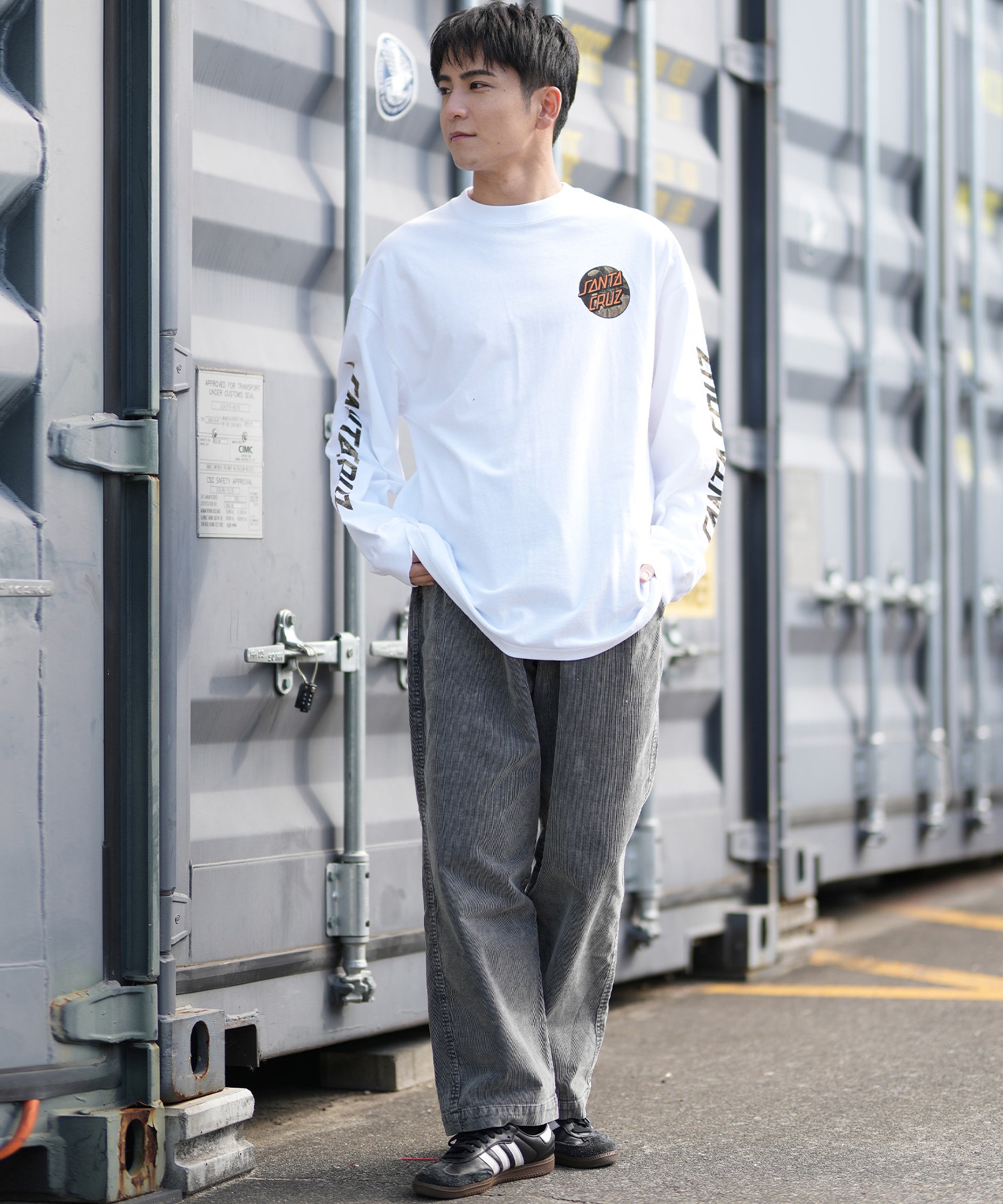 SANTA CRUZ サンタクルーズ 長袖 Tシャツ ロンT メンズ リアルツリー