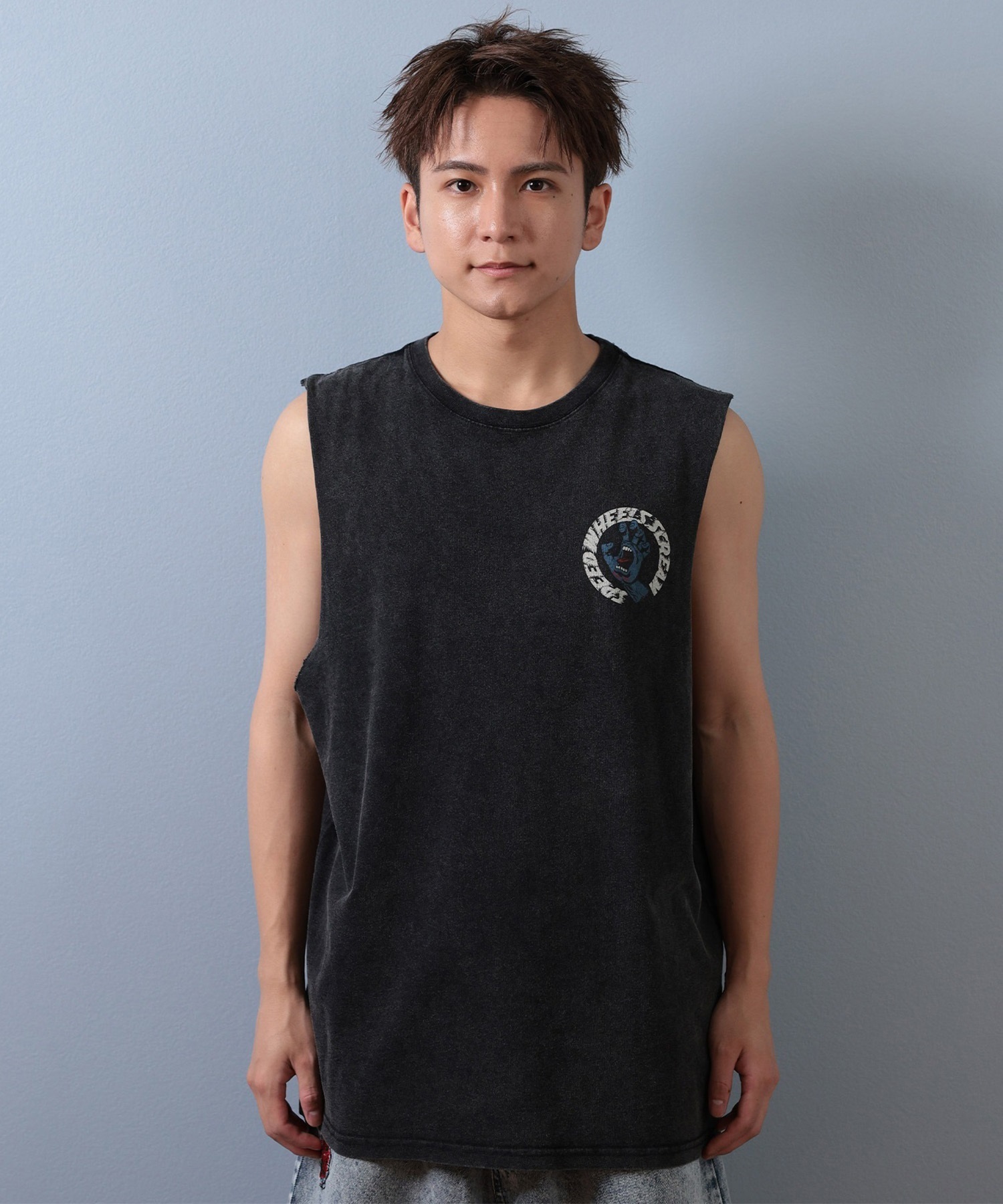 SANTACRUZ サンタクルーズ タンクトップ メンズ バックプリント