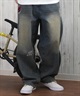 SANTACRUZ サンタクルーズ ロングパンツ デニム メンズ ロンパン パッチジーンズ 502251501 ムラサキスポーツ限定(BKDSW-S)