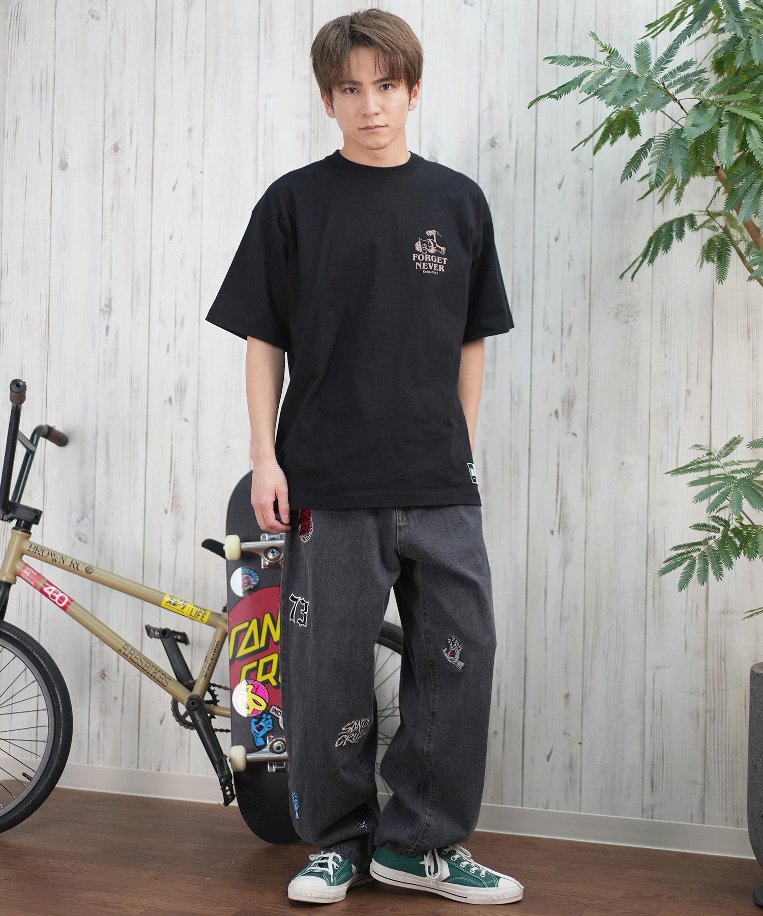 SANTACRUZ サンタクルーズ ロングパンツ デニム メンズ ロンパン