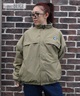 SANTA CRUZ サンタクルーズ アウター レディース リバーシブル ジャケット ボア レオパード柄 MFG Hand MONO REVERSIBLE BOA JACKET 502254131(BEIGE-M)