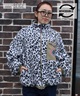 SANTA CRUZ サンタクルーズ アウター レディース リバーシブル ジャケット ボア レオパード柄 MFG Hand MONO REVERSIBLE BOA JACKET 502254131(BEIGE-M)