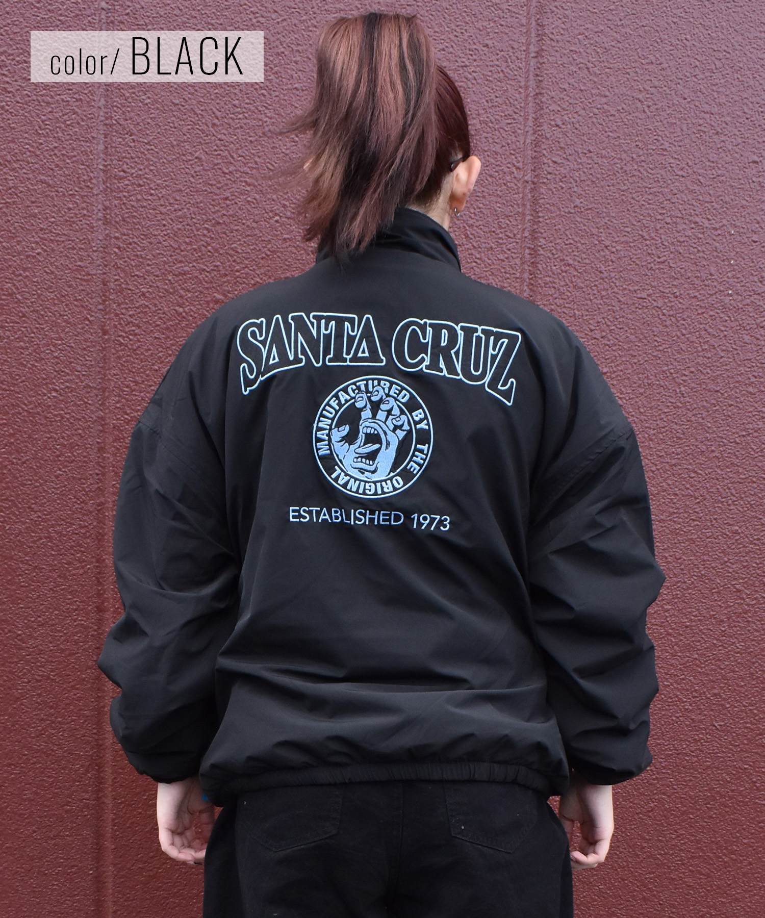 SANTA CRUZ サンタクルーズ アウター レディース リバーシブル ジャケット ボア レオパード柄 MFG Hand MONO REVERSIBLE BOA JACKET 502254131(BEIGE-M)