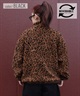 SANTA CRUZ サンタクルーズ アウター レディース リバーシブル ジャケット ボア レオパード柄 MFG Hand MONO REVERSIBLE BOA JACKET 502254131(BEIGE-M)