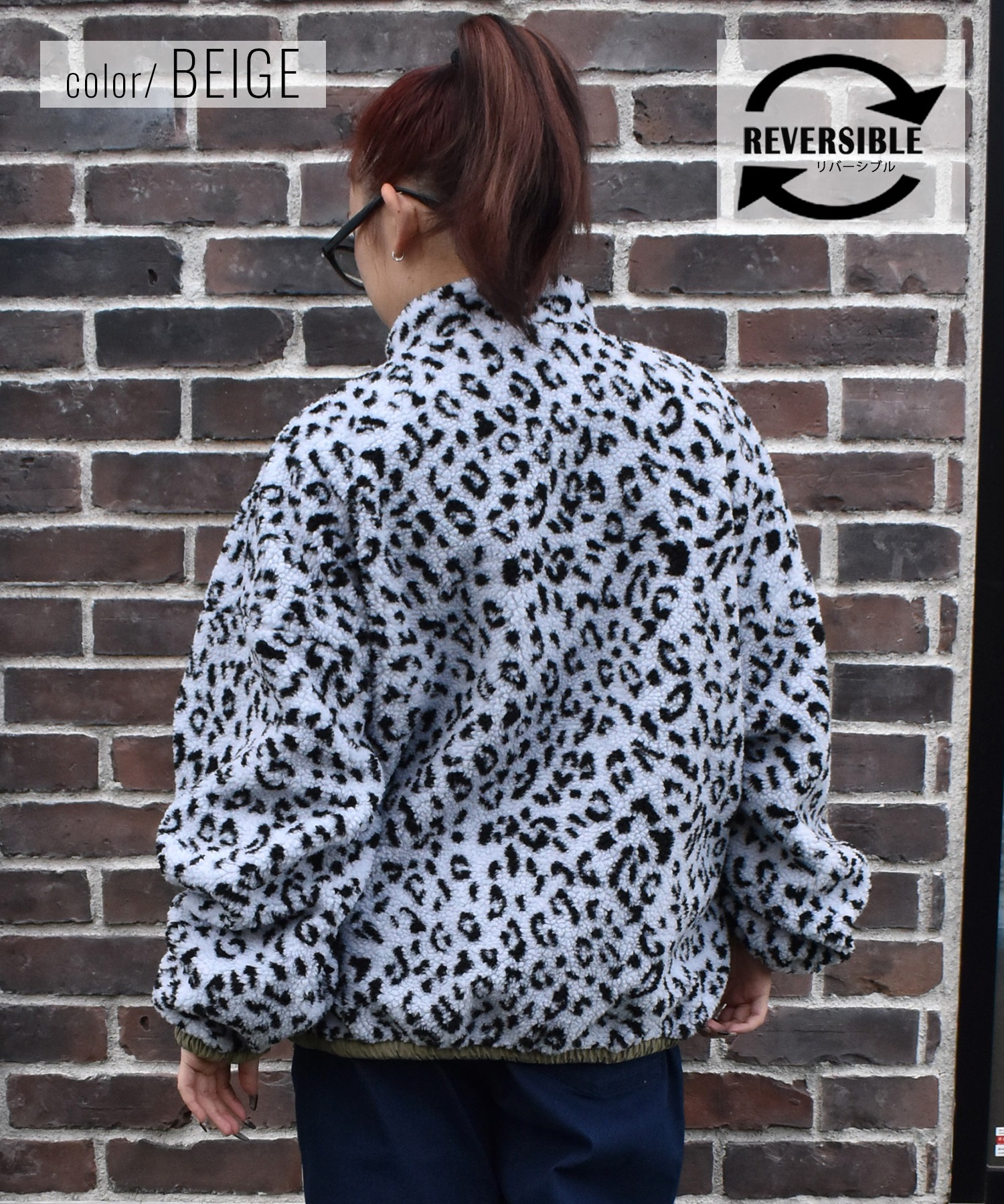 SANTA CRUZ サンタクルーズ アウター レディース リバーシブル