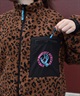 SANTA CRUZ サンタクルーズ アウター レディース リバーシブル ジャケット ボア レオパード柄 MFG Hand MONO REVERSIBLE BOA JACKET 502254131(BEIGE-M)