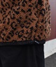 SANTA CRUZ サンタクルーズ アウター レディース リバーシブル ジャケット ボア レオパード柄 MFG Hand MONO REVERSIBLE BOA JACKET 502254131(BEIGE-M)