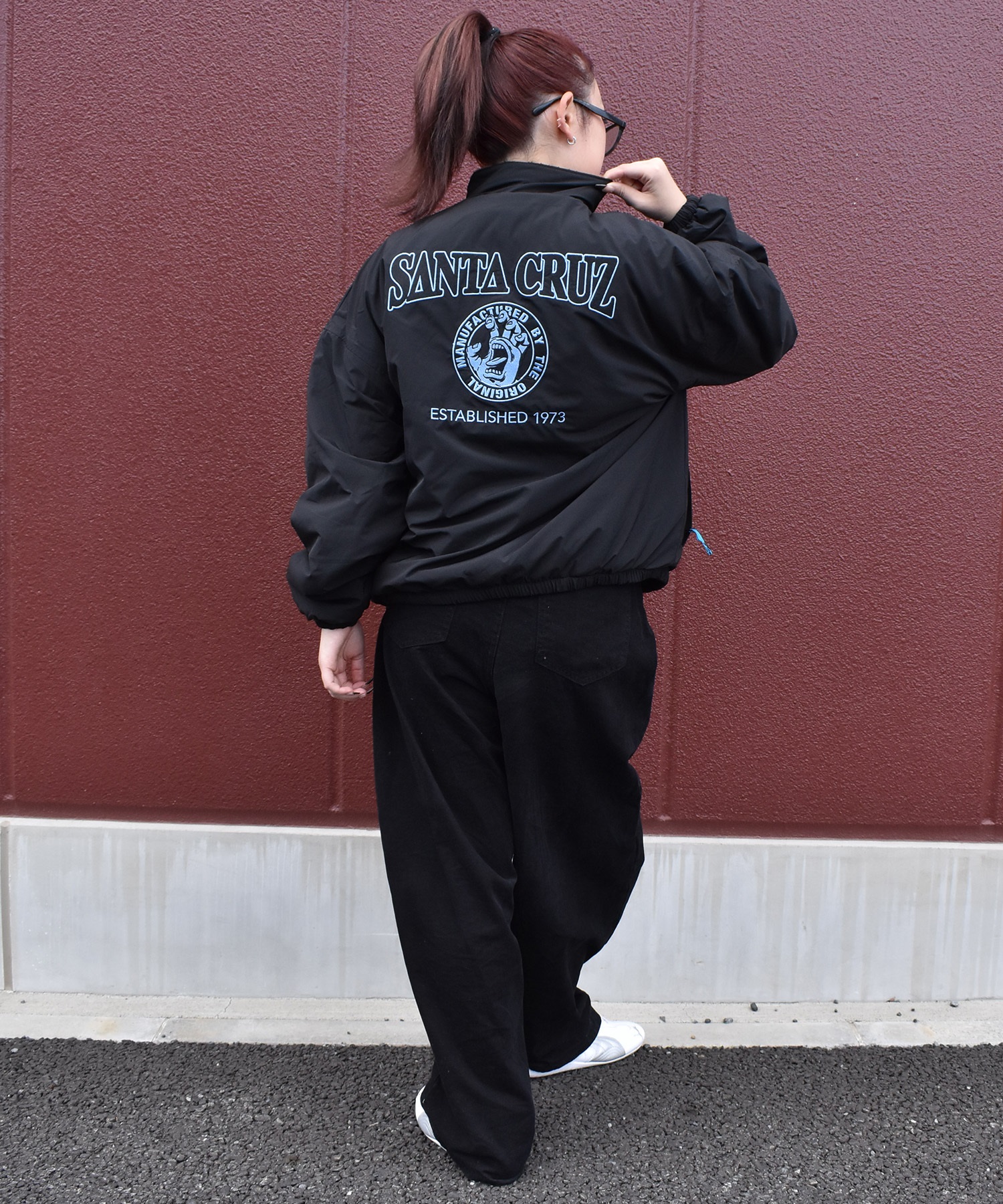 SANTA CRUZ サンタクルーズ アウター レディース リバーシブル ジャケット ボア レオパード柄 MFG Hand MONO REVERSIBLE BOA JACKET 502254131(BEIGE-M)