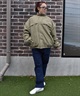SANTA CRUZ サンタクルーズ アウター レディース リバーシブル ジャケット ボア レオパード柄 MFG Hand MONO REVERSIBLE BOA JACKET 502254131(BEIGE-M)