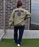 SANTA CRUZ サンタクルーズ アウター レディース リバーシブル ジャケット ボア レオパード柄 MFG Hand MONO REVERSIBLE BOA JACKET 502254131(BEIGE-M)