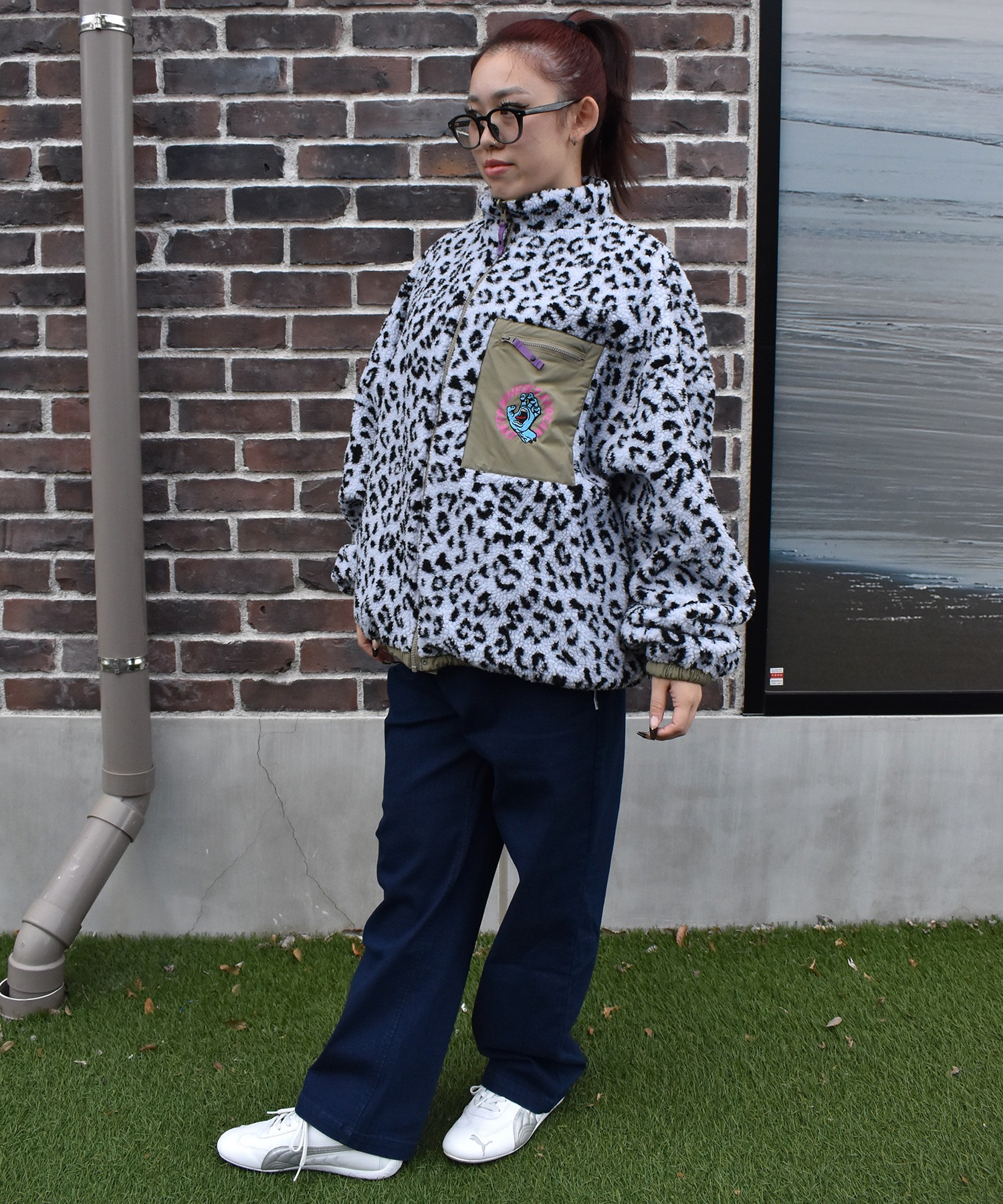 SANTA CRUZ サンタクルーズ アウター レディース リバーシブル