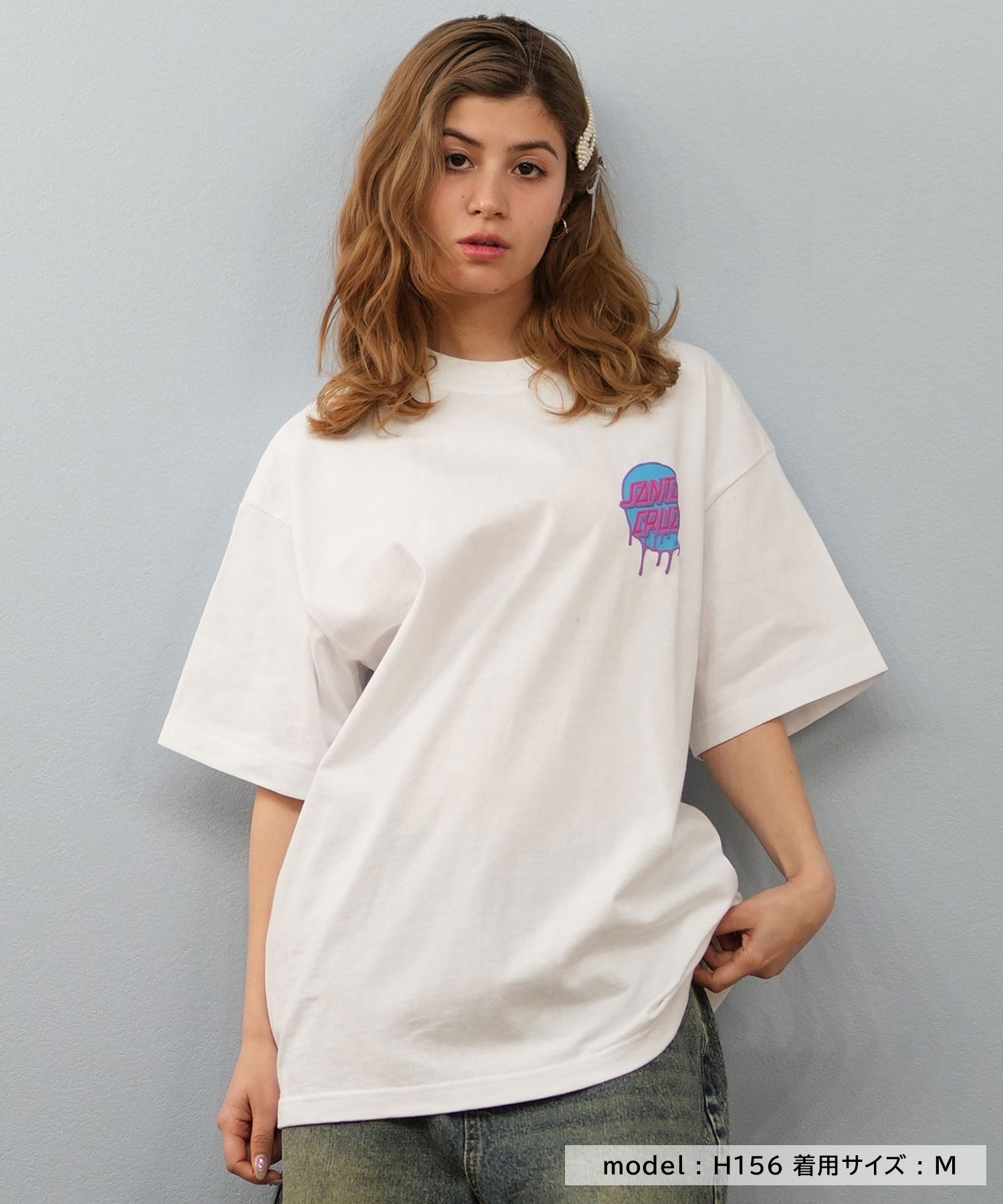 新品 DJサンタモニカ Dog Days Tour Tシャツ Lサイズ X-girl（エックスガール）の「ナイキ RU サンタモニカ トラッククラブ