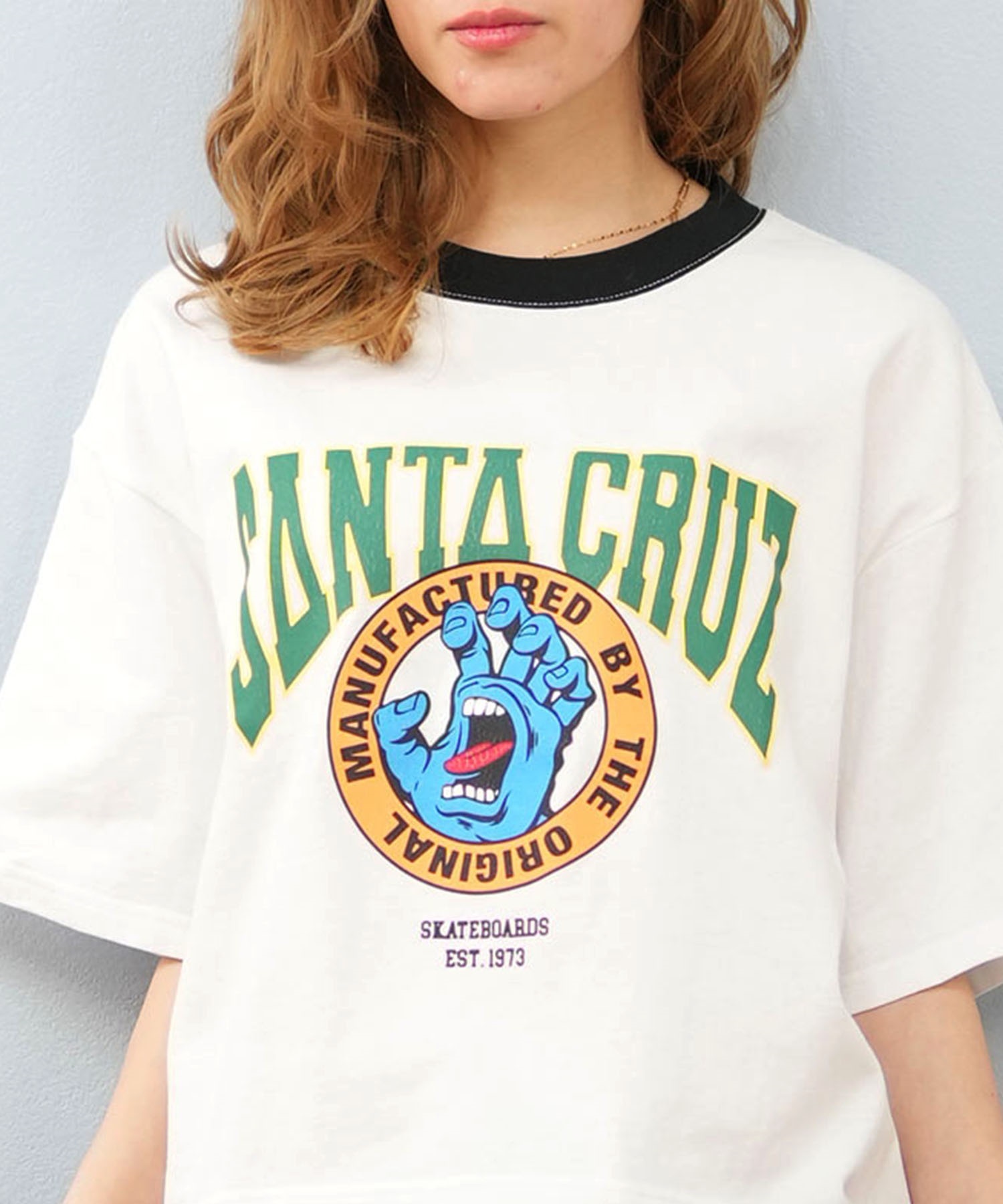 SANTACRUZ サンタクルーズ 半袖 Tシャツ レディース クロップド