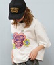 SANTACRUZ/サンタクルーズ SANTACRUZ サンタクルーズ クロップド丈 フロントプリントTシャツ HEART LAND HAND CROP SST 502252435(WHITE-M)