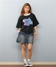 SANTACRUZ/サンタクルーズ SANTACRUZ サンタクルーズ クロップド丈 フロントプリントTシャツ HEART LAND HAND CROP SST 502252435(WHITE-M)