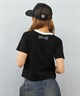 SANTACRUZ サンタクルーズ 半袖 Tシャツ レディース ミニT クロップド丈 ロゴ 502252437 ムラサキスポーツ限定(OFFBK-M)