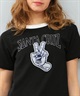 SANTACRUZ サンタクルーズ 半袖 Tシャツ レディース ミニT クロップド丈 ロゴ 502252437 ムラサキスポーツ限定(OFFBK-M)