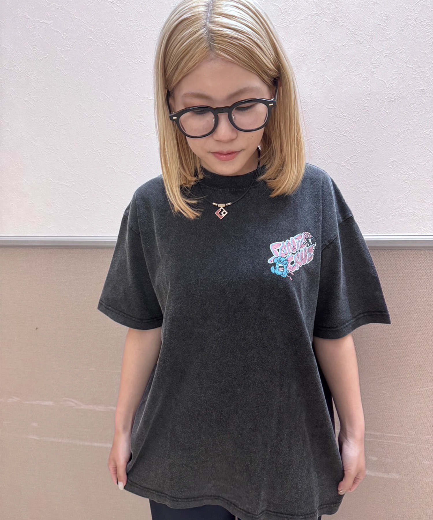 SANTA CRUZ サンタクルーズ 半袖 Tシャツ レディース バック