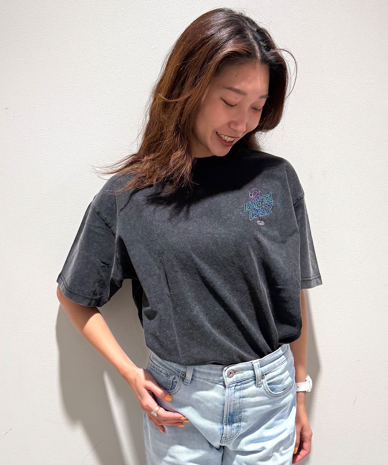 SANTA CRUZ サンタクルーズ 半袖 Tシャツ レディース バック