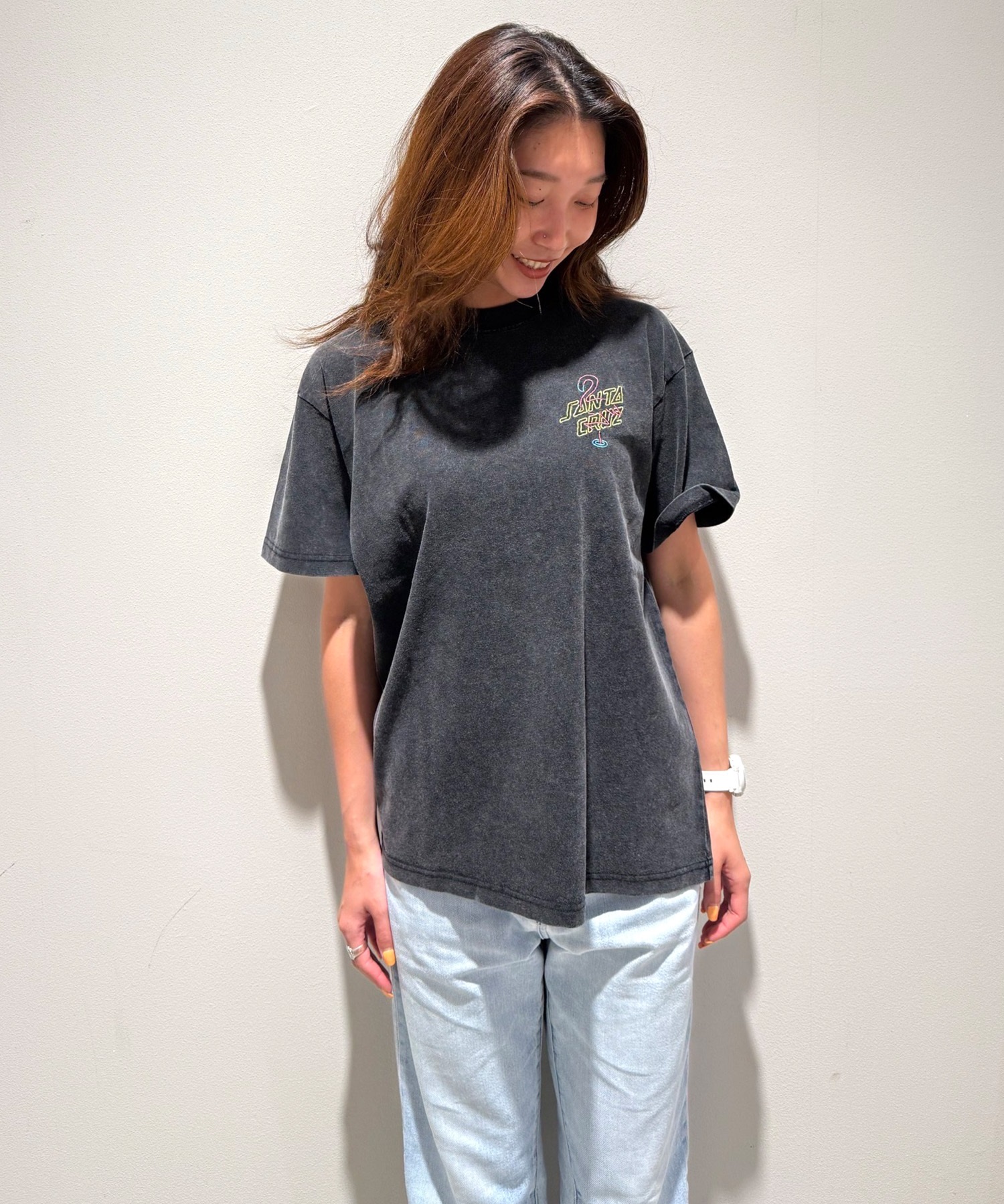 SANTA CRUZ サンタクルーズ 半袖 Tシャツ レディース バックプリント