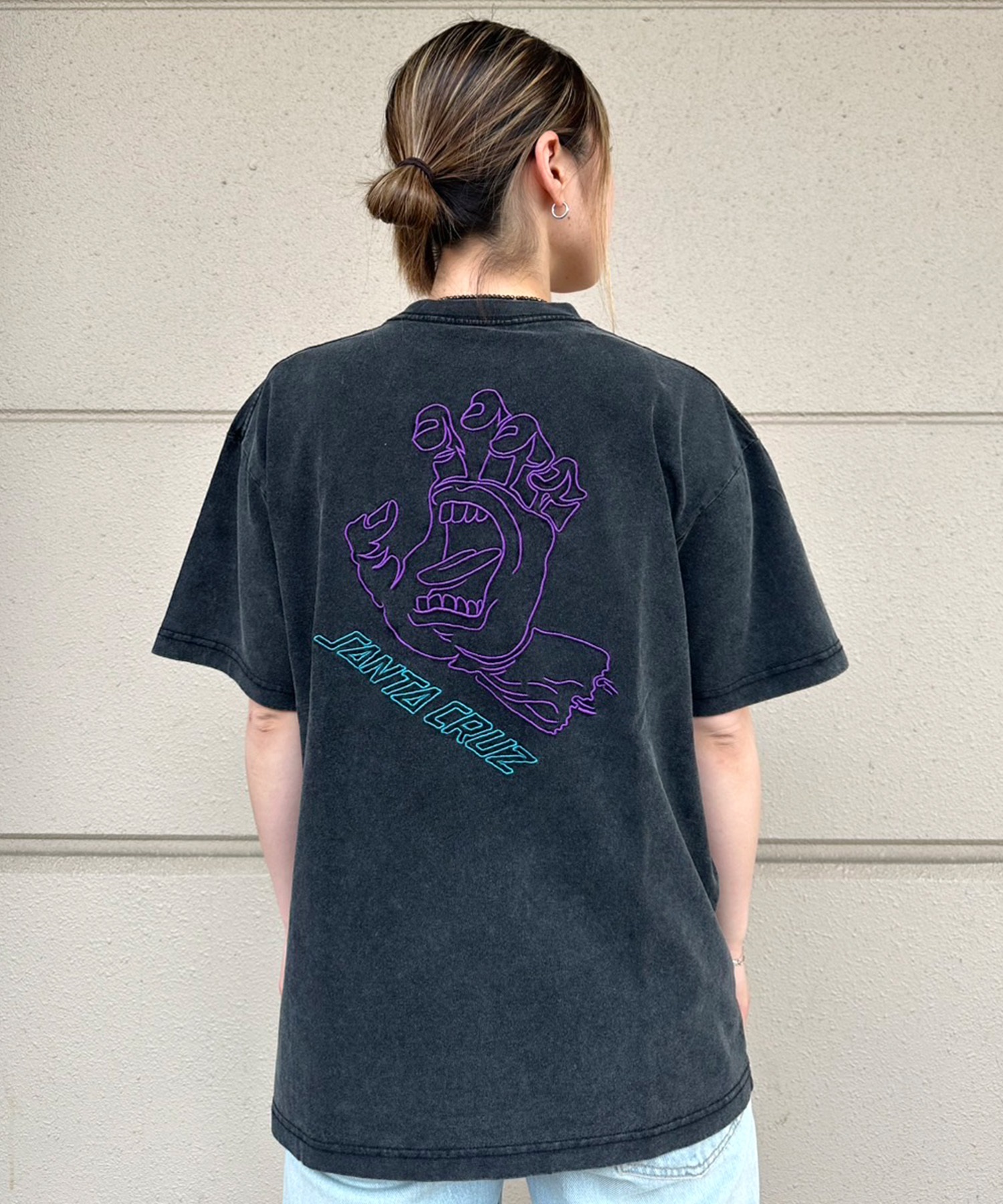 SANTA CRUZ サンタクルーズ 半袖 Tシャツ レディース バックプリント