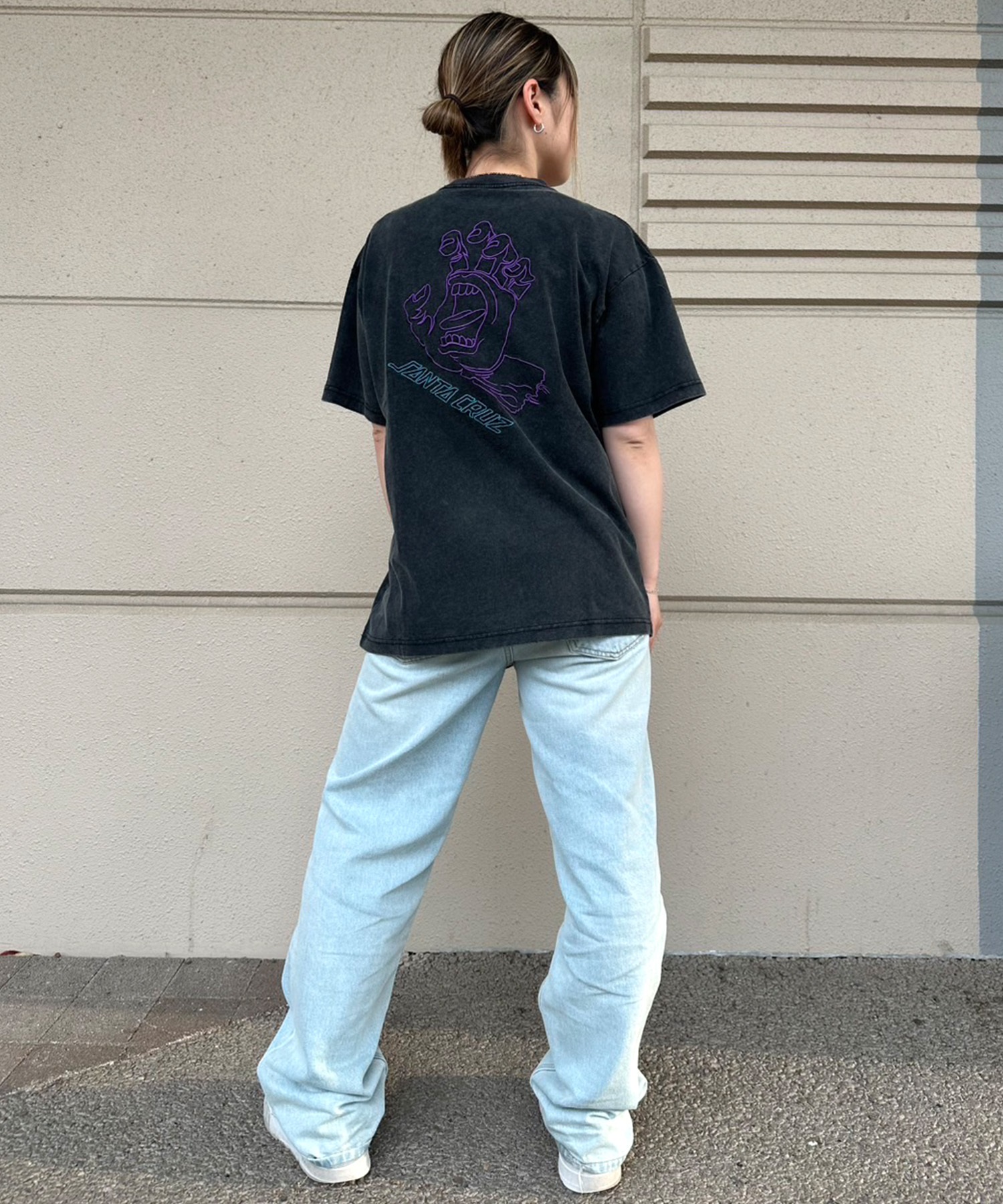 SANTA CRUZ サンタクルーズ 半袖 Tシャツ レディース バックプリント オーバーサイズ 古着風 502253437 ムラサキスポーツ限定 SANTA CRUZ サンタクルーズ 半袖 Tシャツ レディース バック