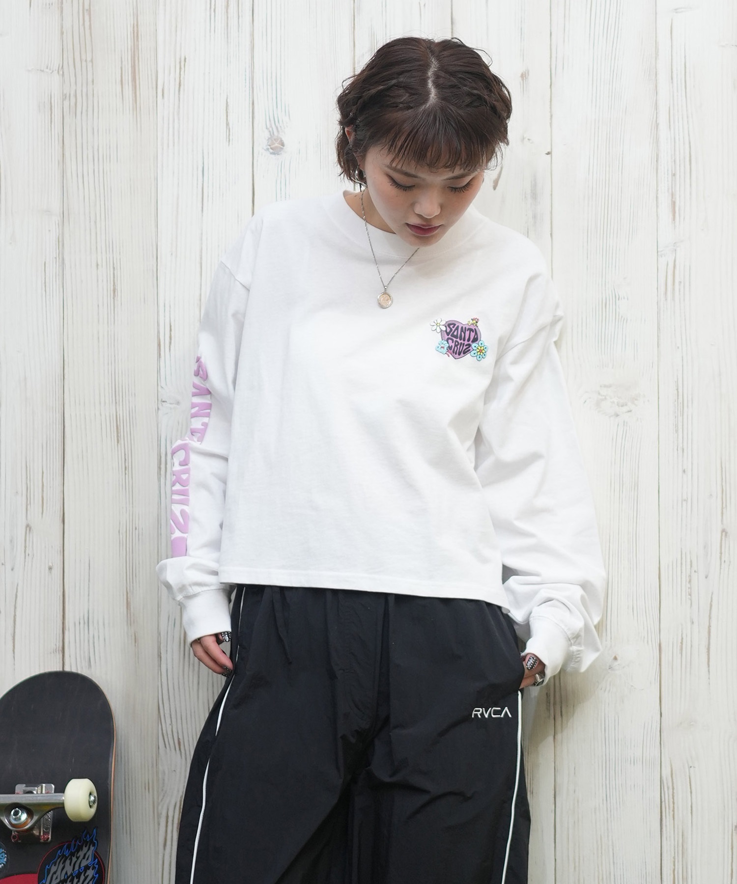 SANTACRUZ サンタクルーズ 長袖 Tシャツ レディース ロンT