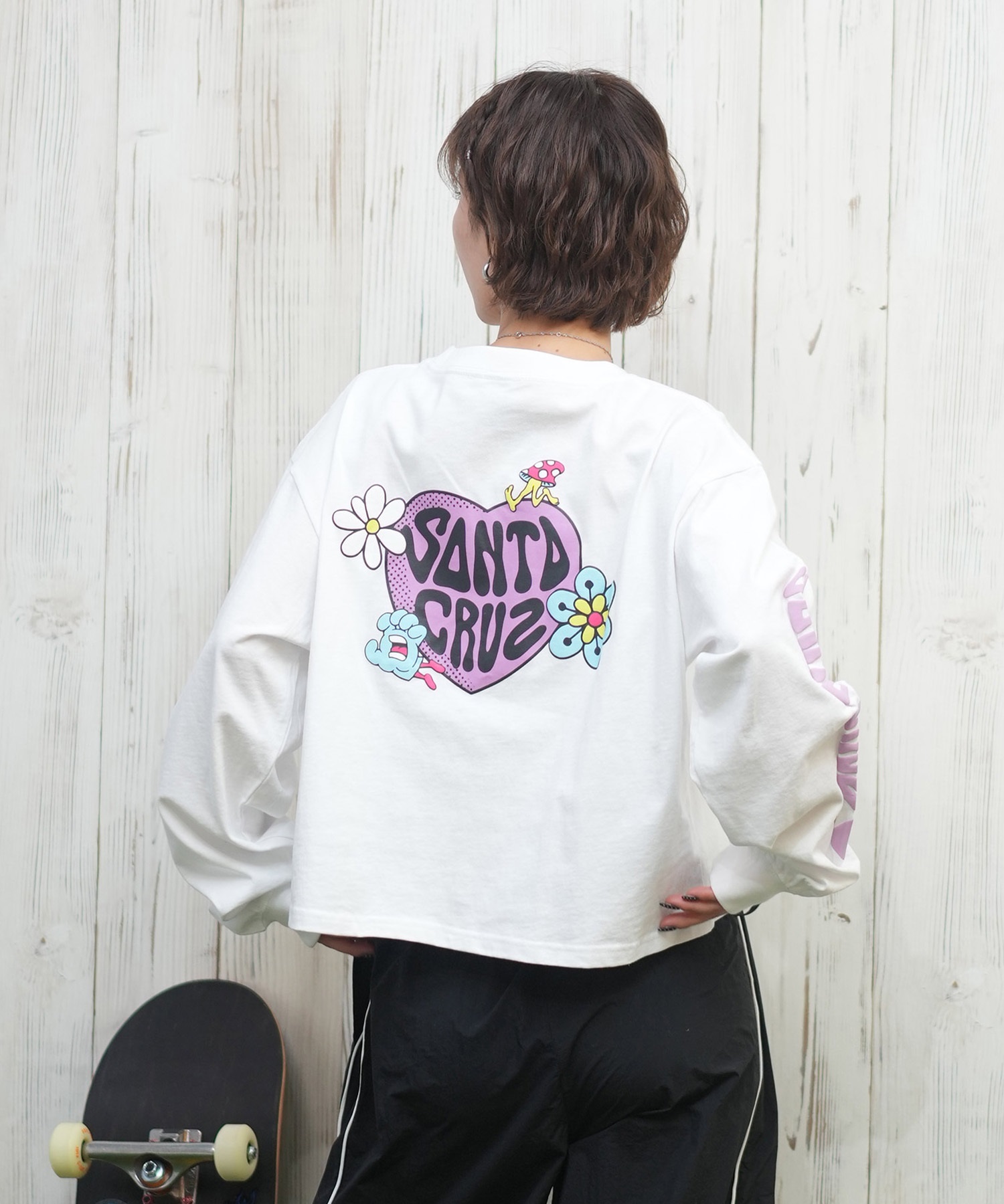 SANTACRUZ サンタクルーズ 長袖 Tシャツ レディース ロンT