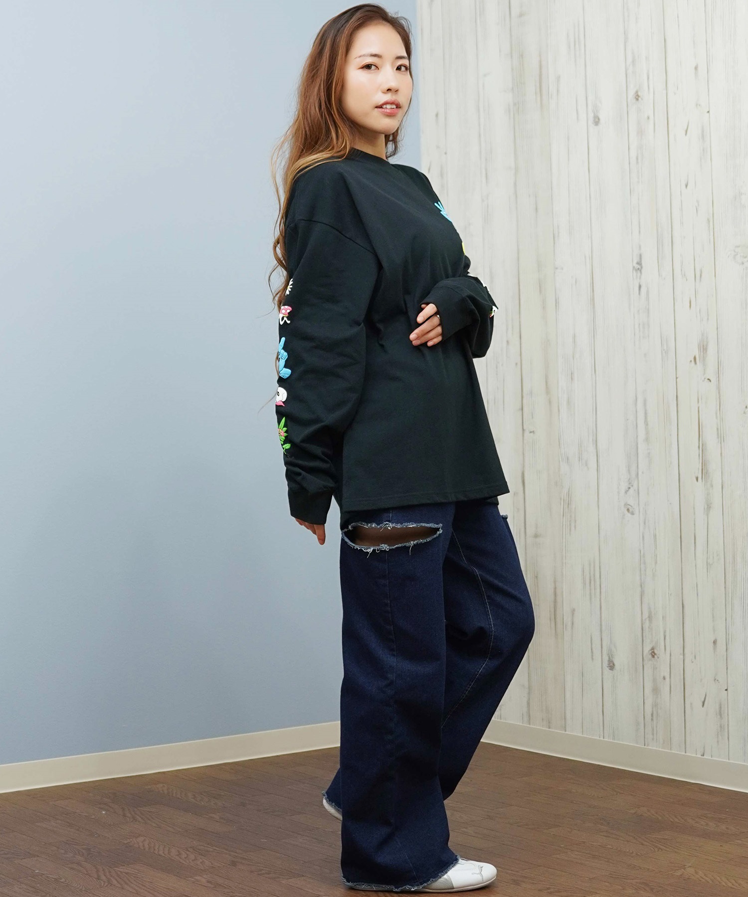 SANTACRUZ サンタクルーズ 長袖 Tシャツ ロンT レディース バック