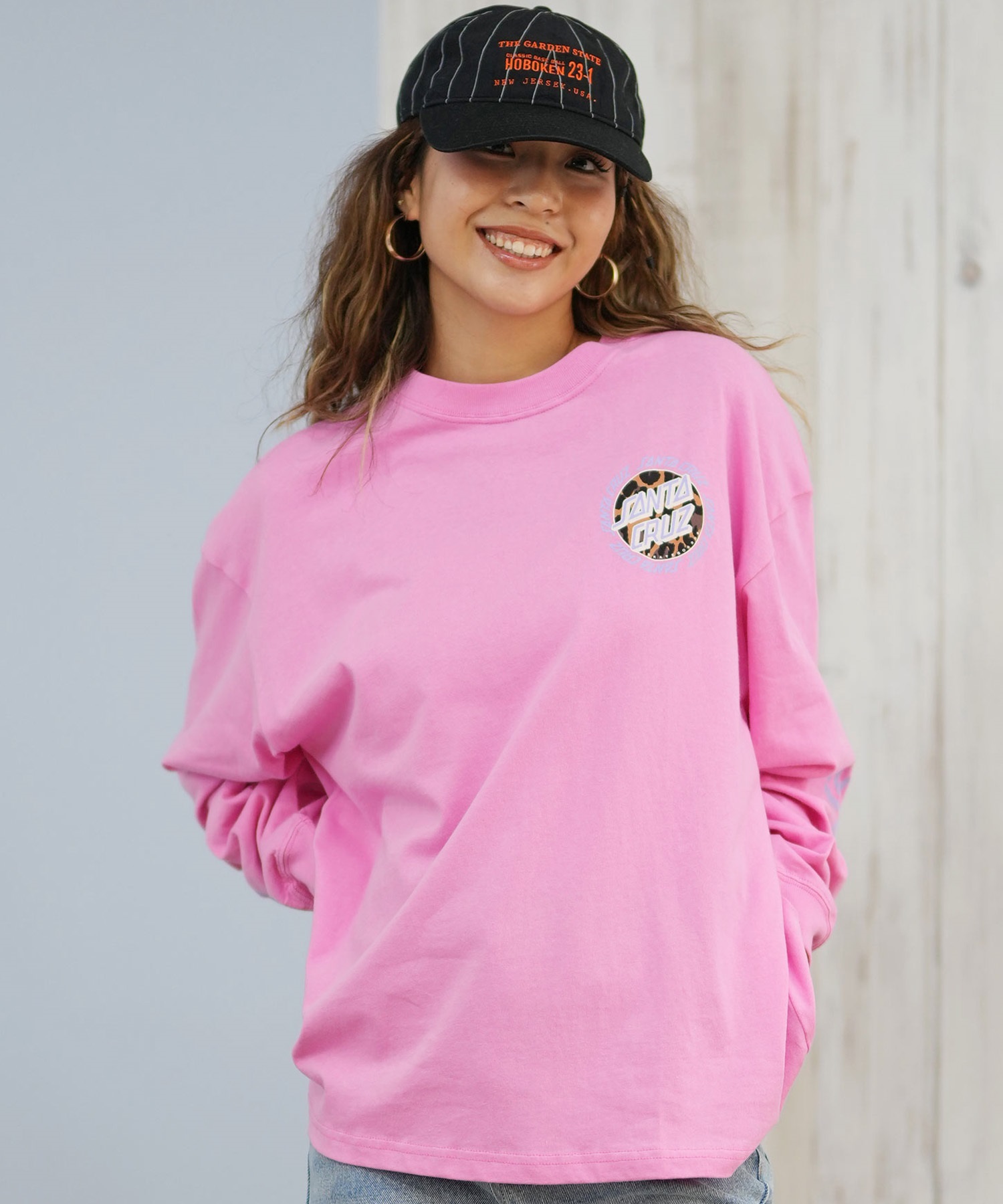 SANTACRUZ サンタクルーズ 長袖 Tシャツ ロンT レディース バック