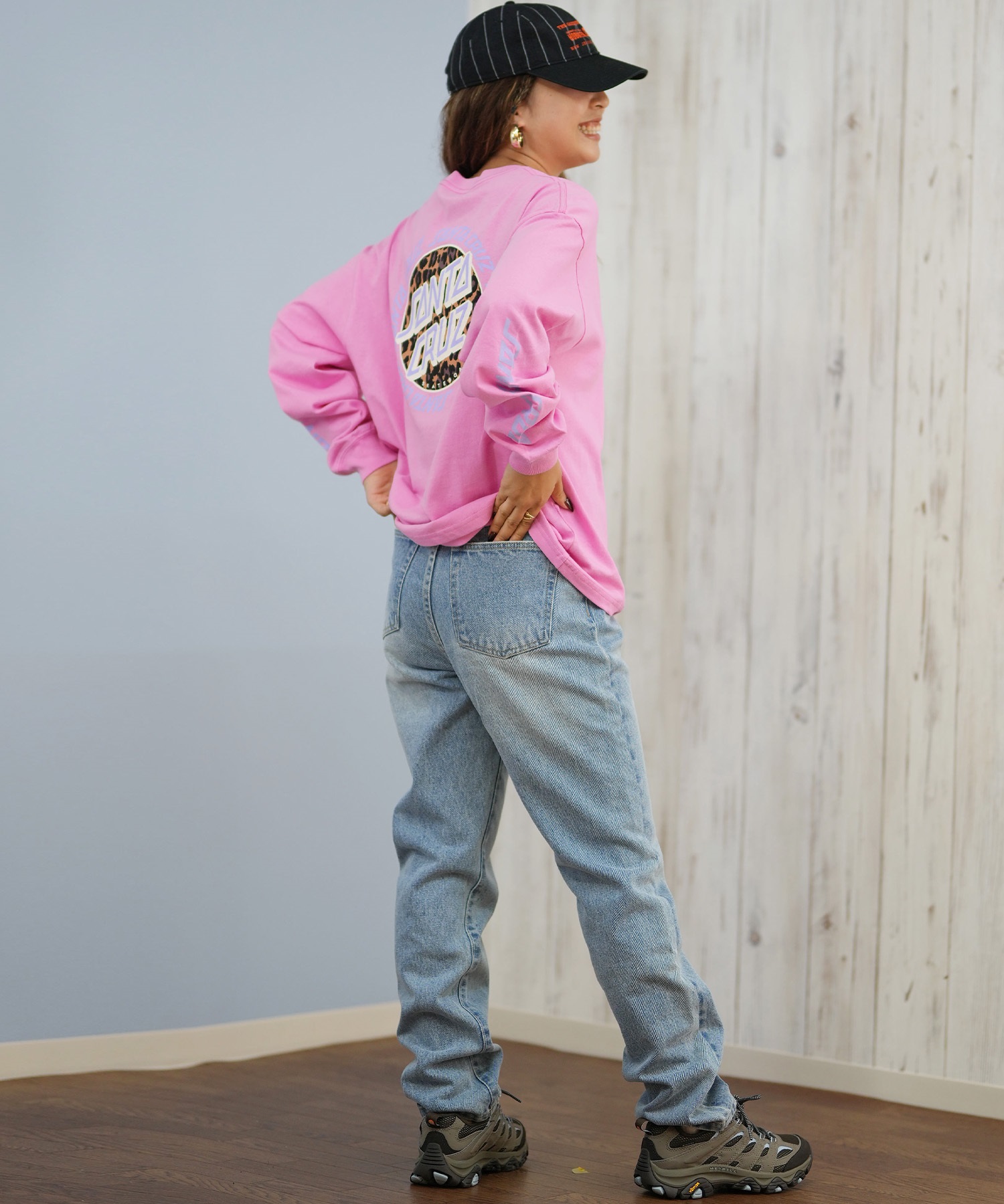 SANTACRUZ サンタクルーズ 長袖 Tシャツ ロンT レディース バック