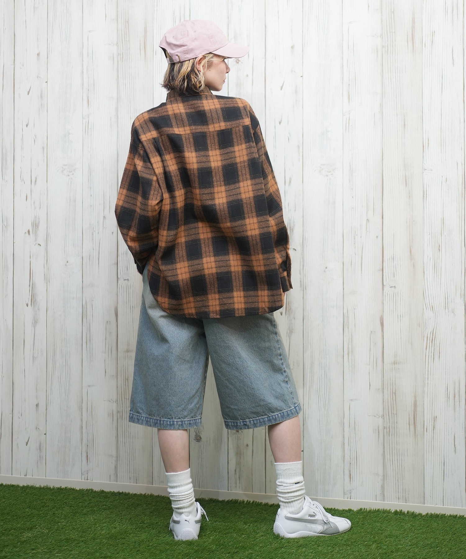 SANTACRUZ サンタクルーズ 長袖 シャツ レディース ネルシャツ