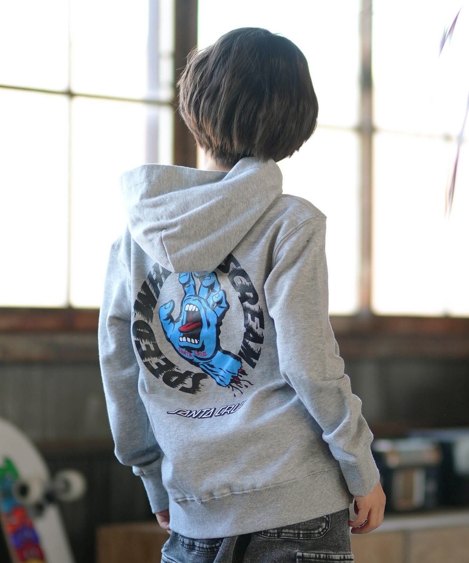 SANTACRUZ サンタクルーズ プルオーバー パーカー キッズ ジュニア