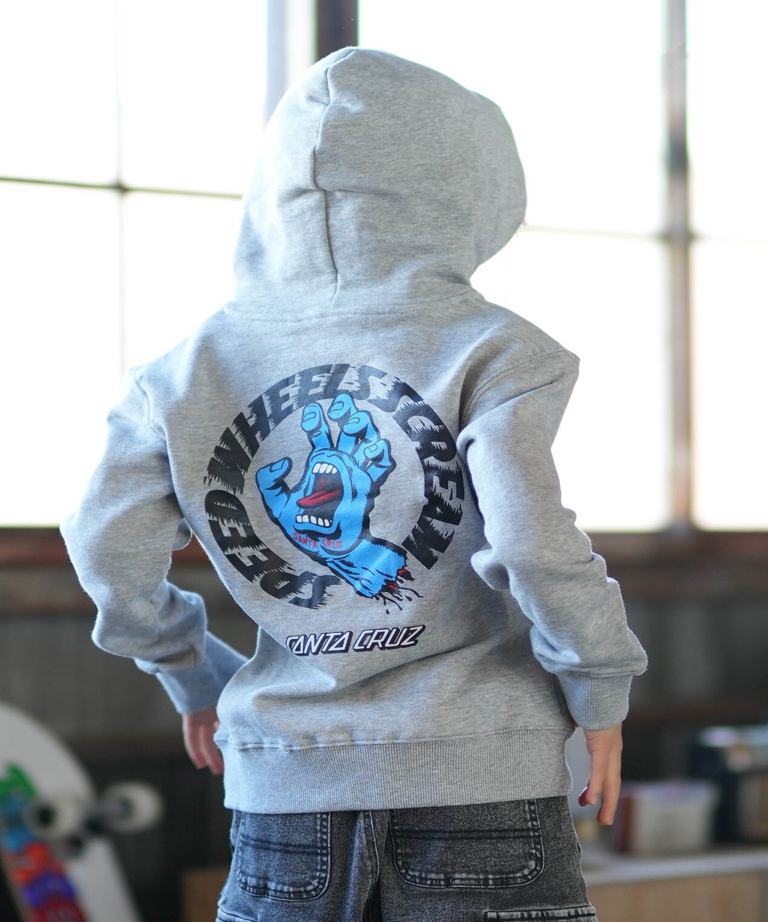 SANTACRUZ サンタクルーズ プルオーバー パーカー キッズ ジュニア