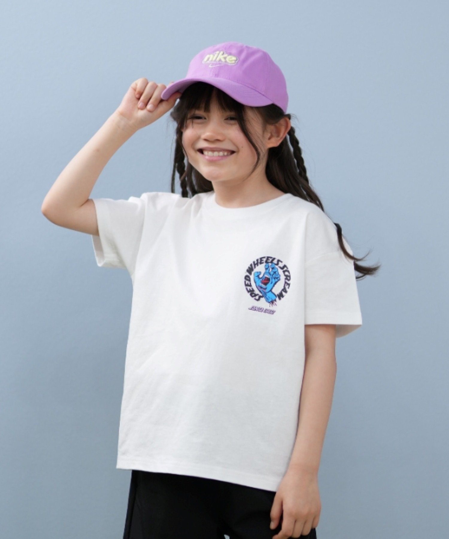 数量限定セール  SANTACRUZ サンタクルーズ バック 子供 キッズ Tシャツ 半袖 ミュージシャン