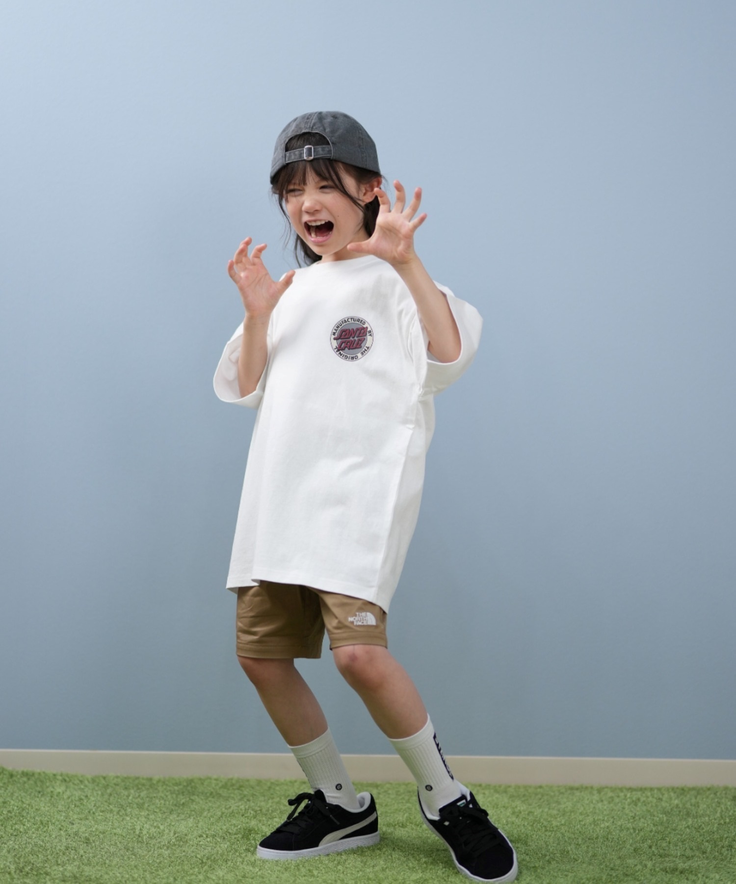 SANTACRUZ サンタクルーズ 半袖 Tシャツ キッズ 子供 バック