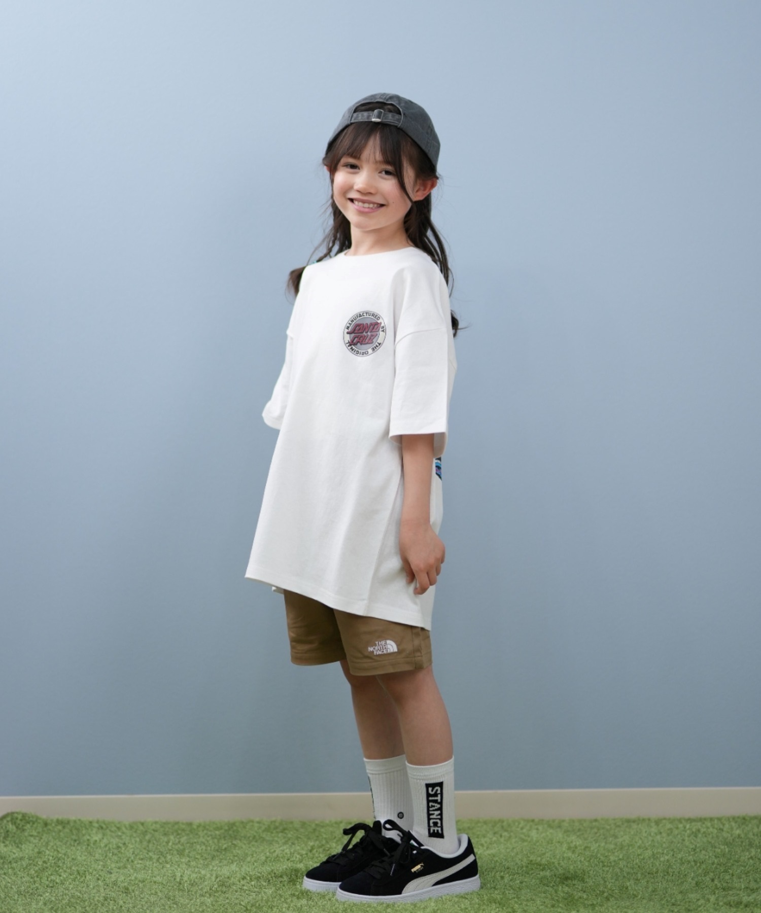 SANTACRUZ サンタクルーズ 半袖 Tシャツ キッズ 子供 バック