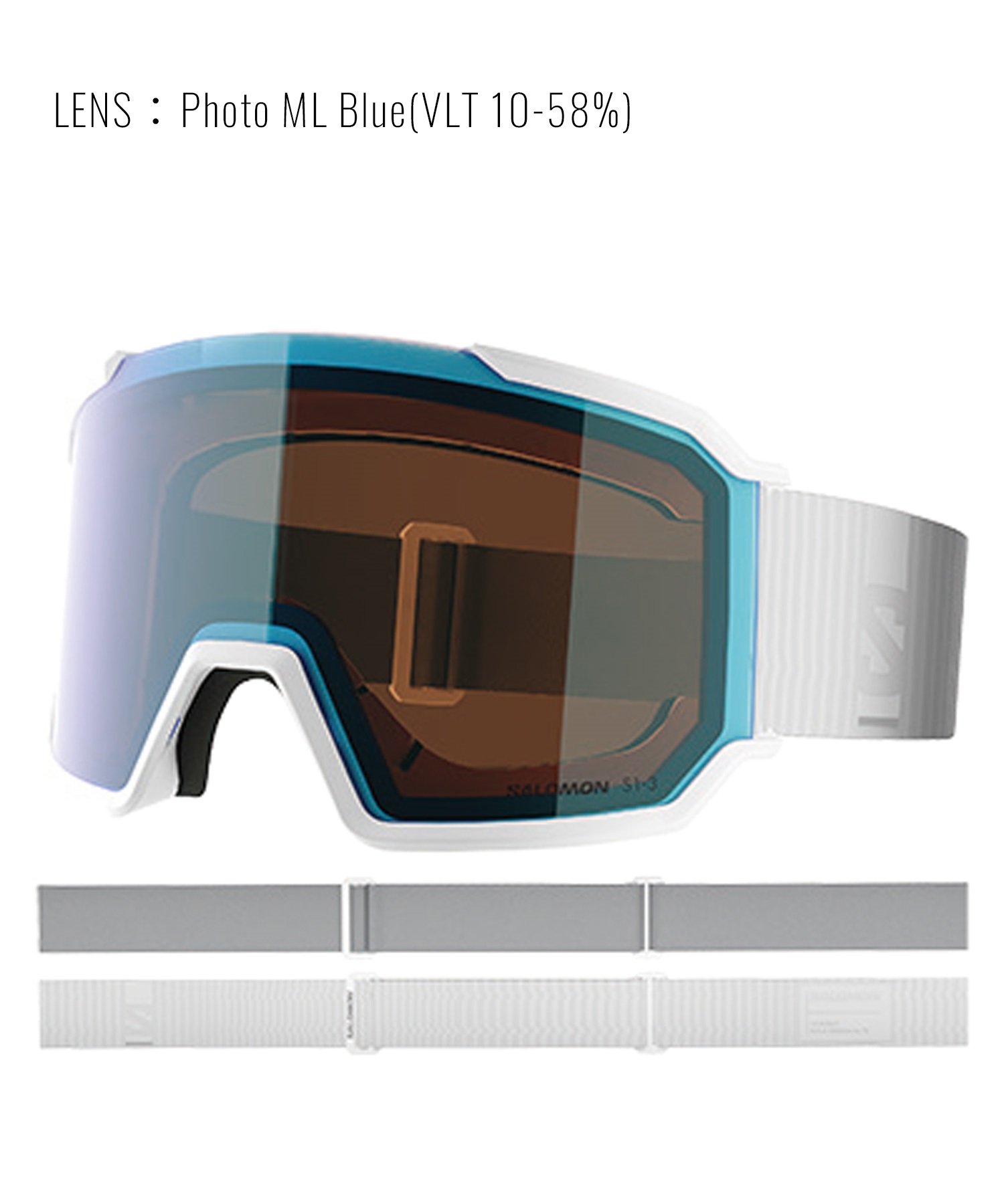 SALOMON サロモン スノーボード ゴーグル ユニセックス S VIEW 3 PHOTO