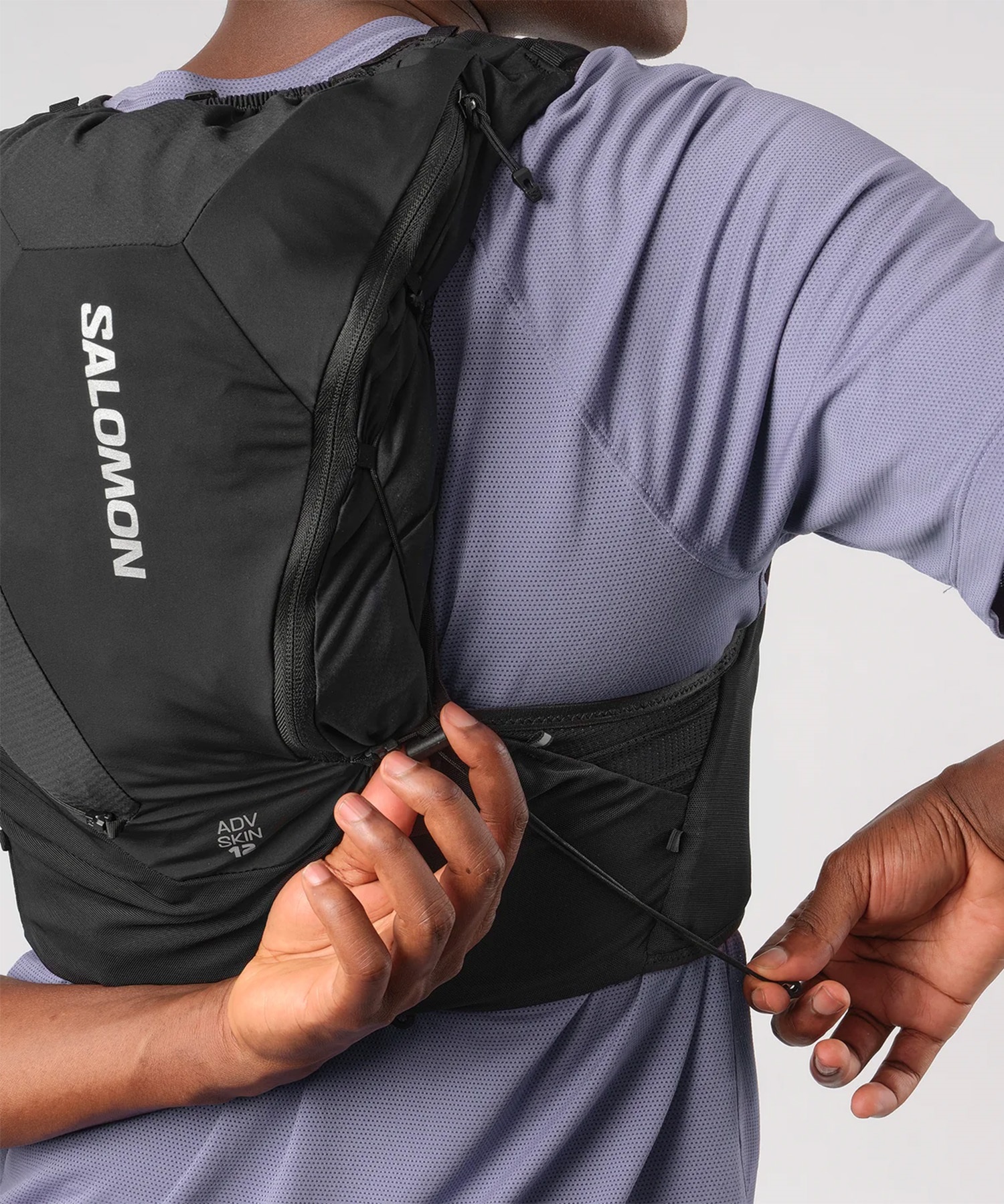 SALOMON サロモン バックパック リュック 12.0L 収納 ADV SKIN 12 SET