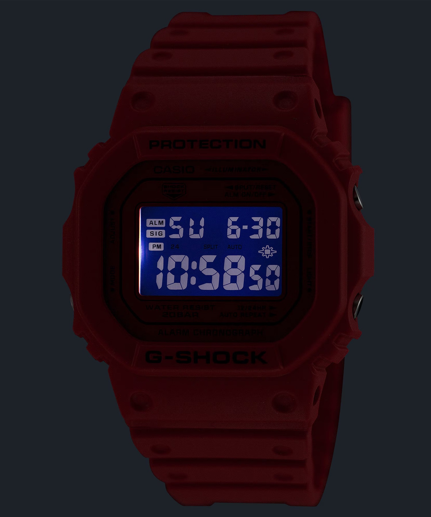 G-SHOCK ジーショック 腕時計 ICONIC RED DW-5600RRB-4JF 時計
