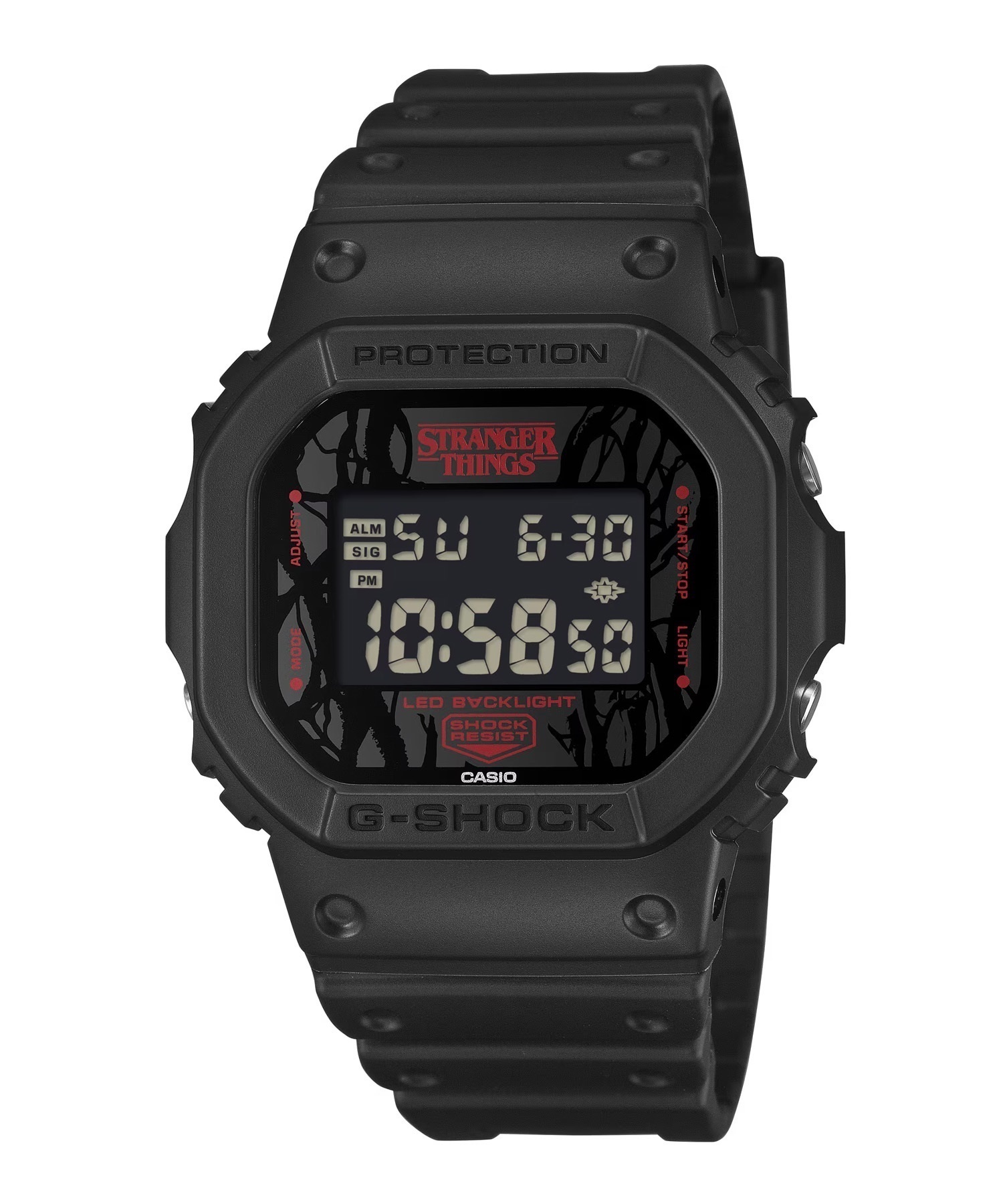 ストレンジャーシングス✖︎G-SHOCK G-SHOCK × ストレンジャー・シングス】裏側の世界「The Upside Down