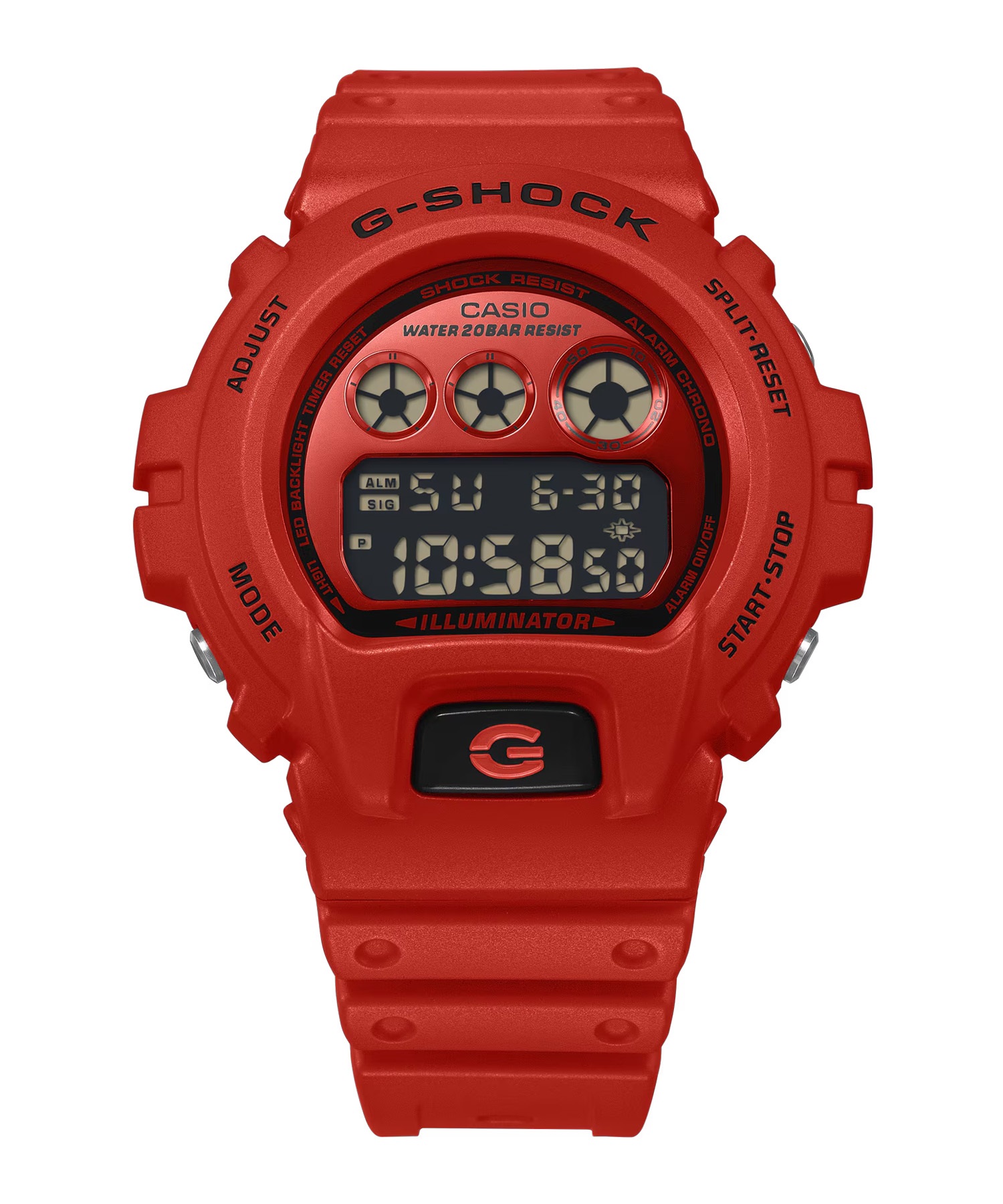 G-SHOCK ジーショック 腕時計 ICONIC RED DW-6900RRB-4JF 時計