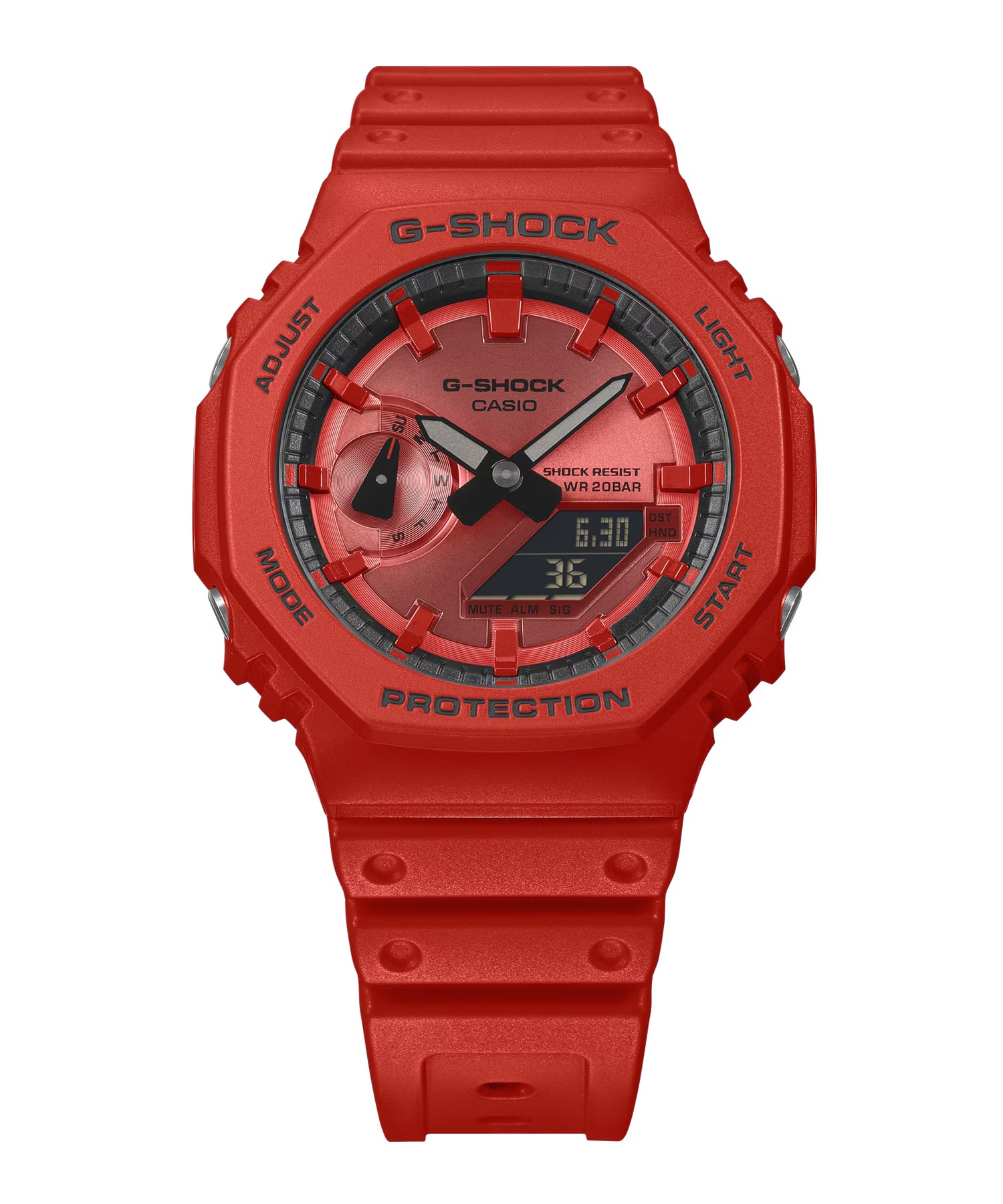 CASIO G-SHOCKジーショック腕時計 紅レッド　男梅コラボカラー CASIO G-SHOCKジーショック腕時計 紅レッド 男梅コラボカラー ICONIC