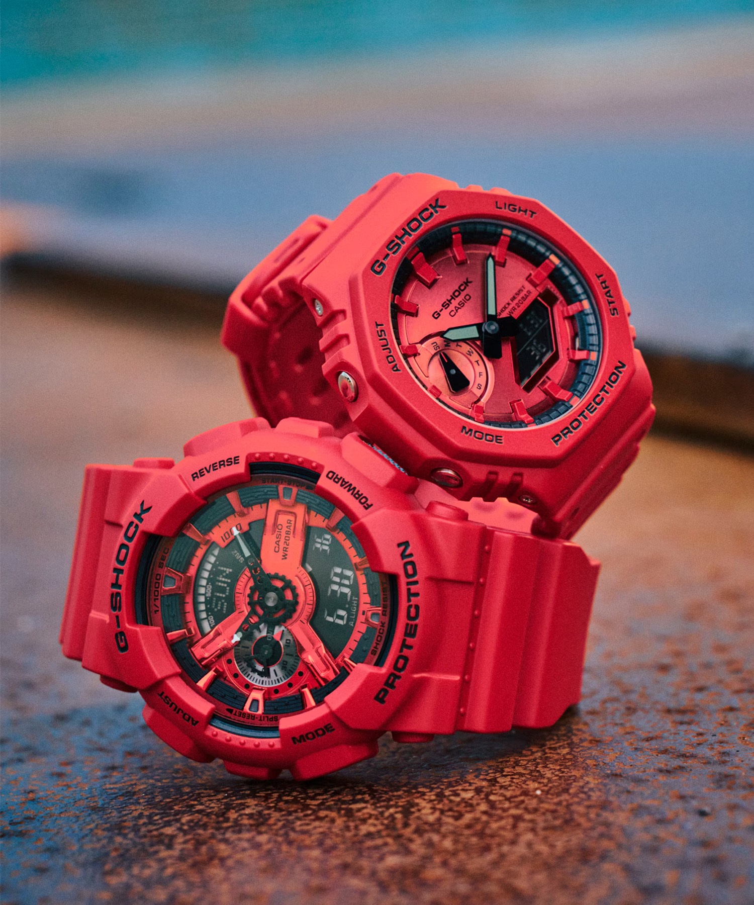 G-SHOCK ジーショック 腕時計 ICONIC RED GA-2100RRB-4AJF 時計