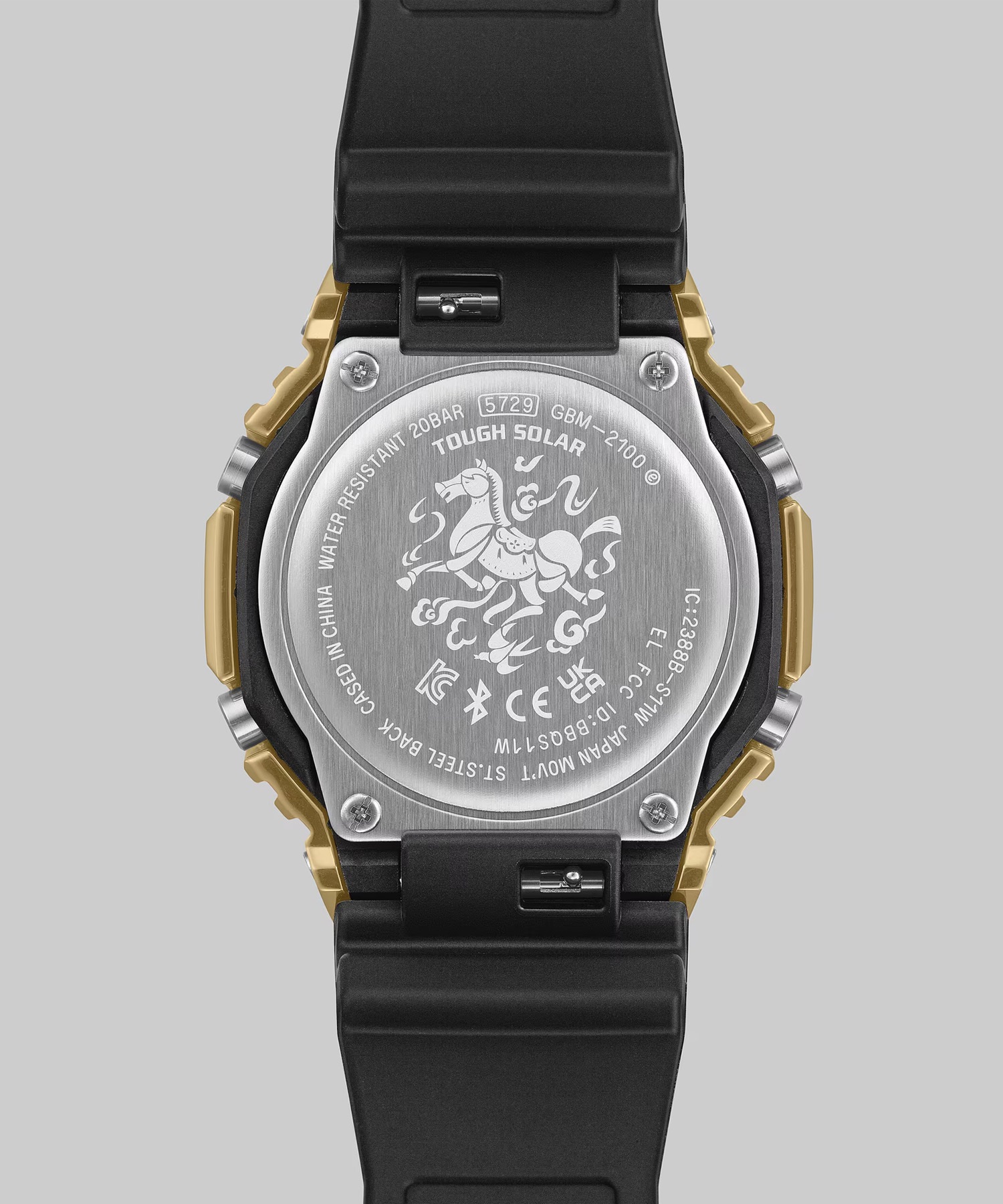 G-SHOCK ジーショック 腕時計 ソーラー 干支 午年 千里馬 GBM-2100CX