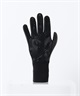 SURF8 サーフエイト 5GV 手のひらジャージグローブ 2mm サーフィン グローブ 真冬対応 ムラサキスポーツ(BLK-XS)