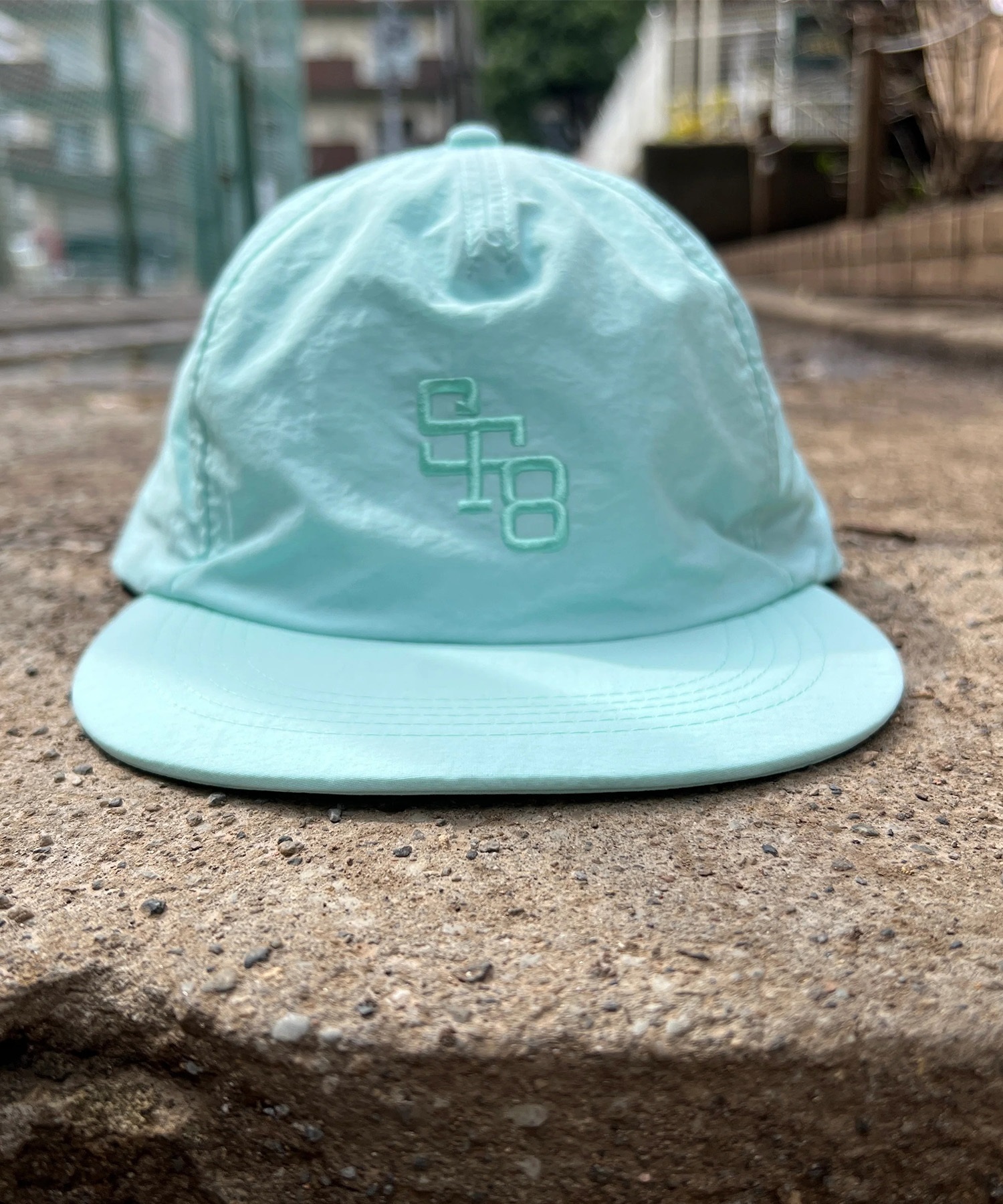 SURF8 サーフエイト キャップ 帽子 UVカット フリーサイズ BEACH HOLIDAY CAP 85S3UC9(SMGRN-FREE)