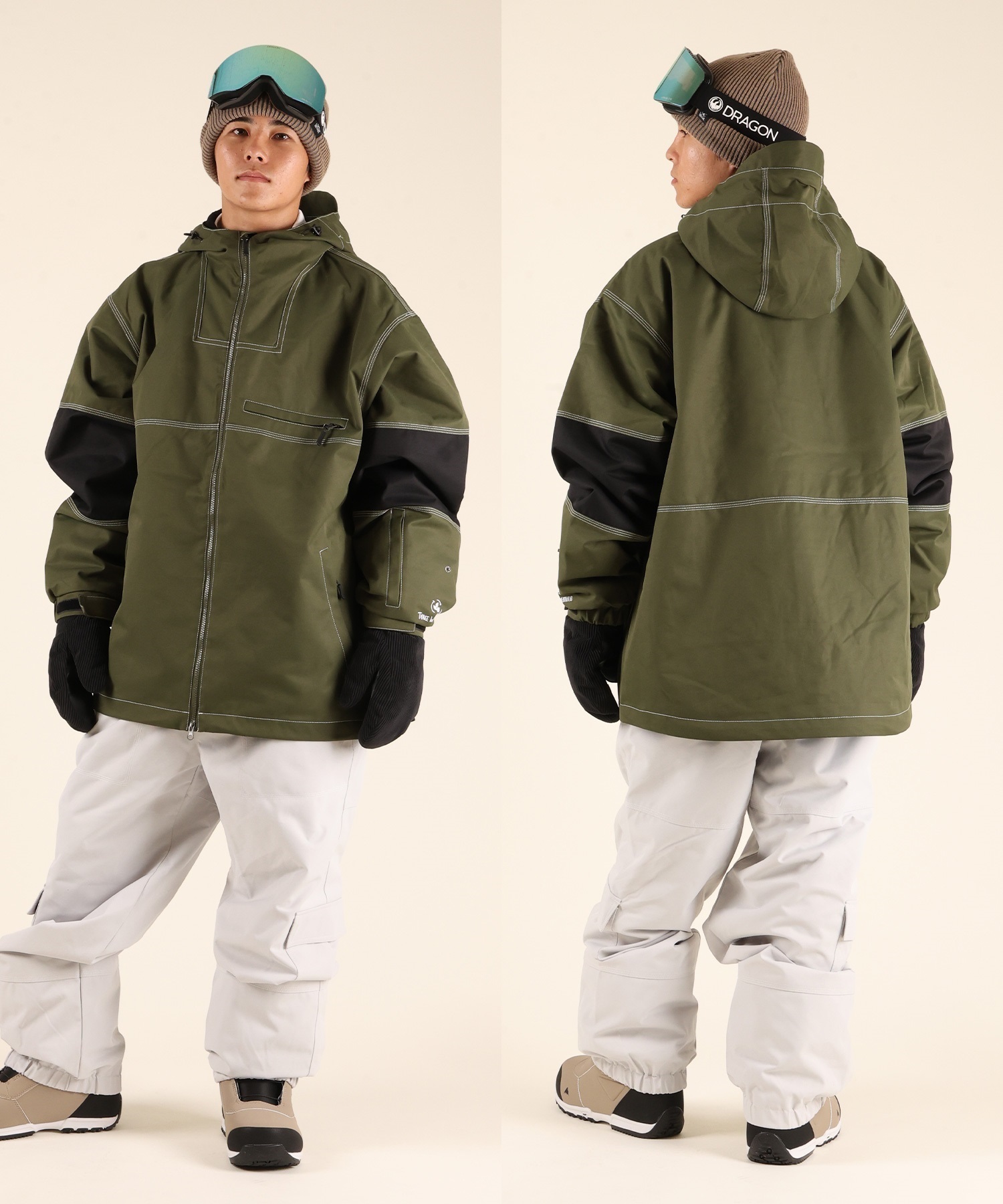 THREEWEATHER スリーウェザー SNOW JACKET スノーボード ウェア ジャケット ユニセックス ムラサキスポーツ 25-26モデル MM J12【2526】(BLK-XS)